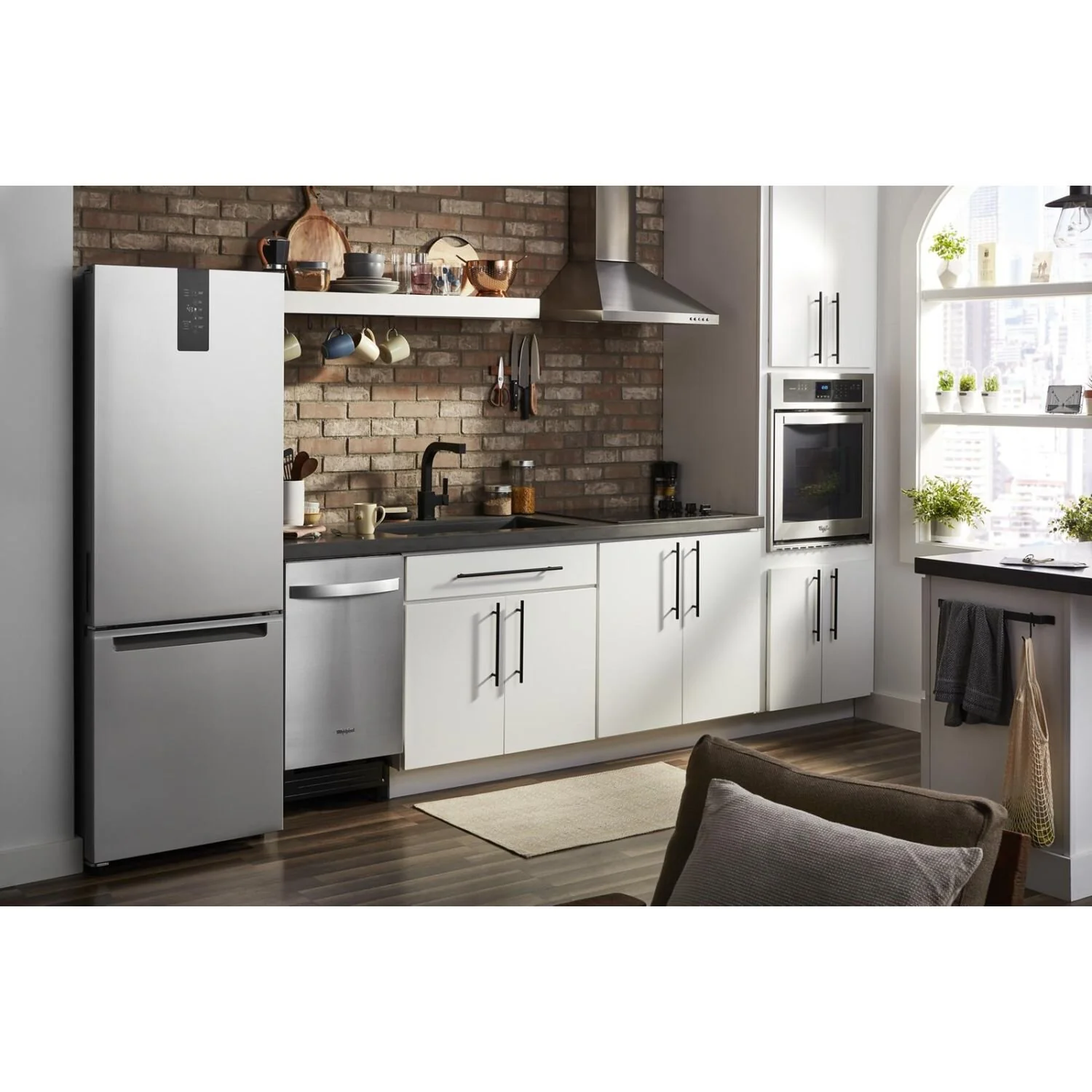 Whirlpool 18" Stainless Steel Dishwasher Panel Kit - WDA518SHS - Image 2