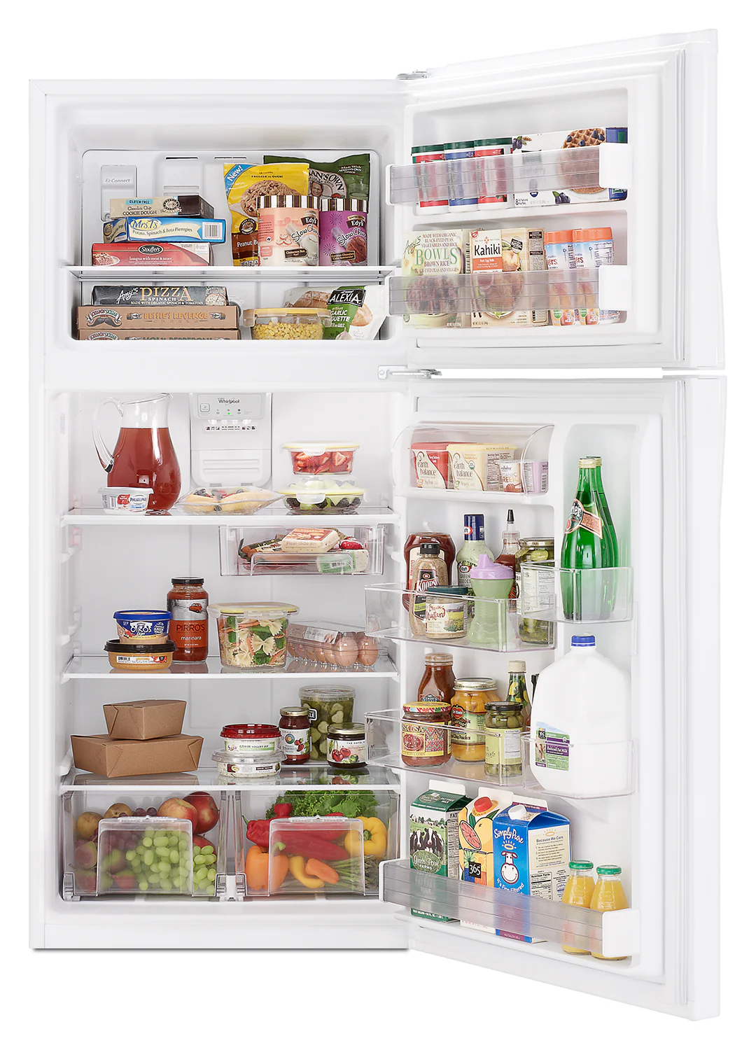 Whirlpool 19.2 Cu. Ft. Top-Freezer Refrigerator - WRT549SZDW - Image 3