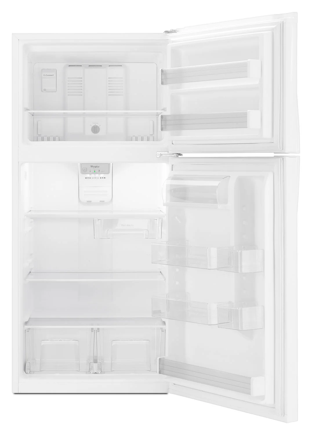 Whirlpool 19.2 Cu. Ft. Top-Freezer Refrigerator - WRT549SZDW - Image 4