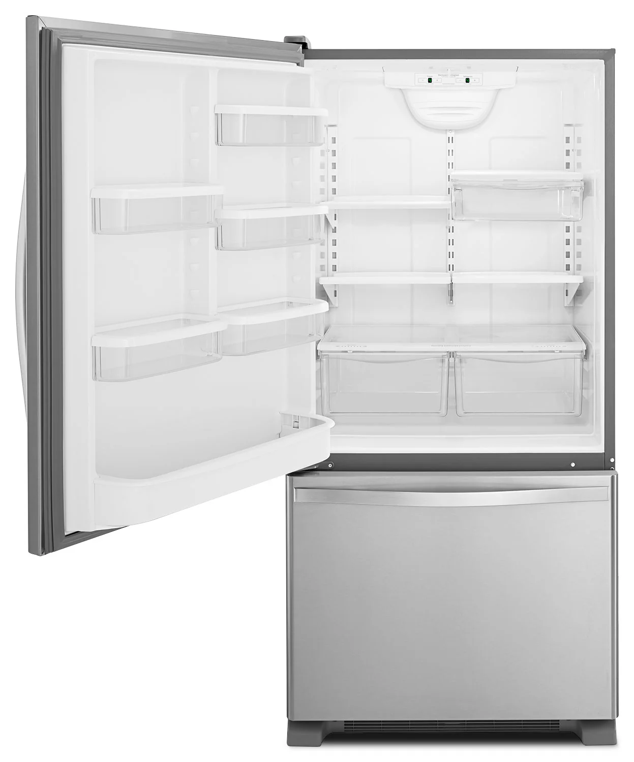 Whirlpool 19 Cu. Ft. Bottom-Mount Refrigerator - WRB329LFBM - Image 2