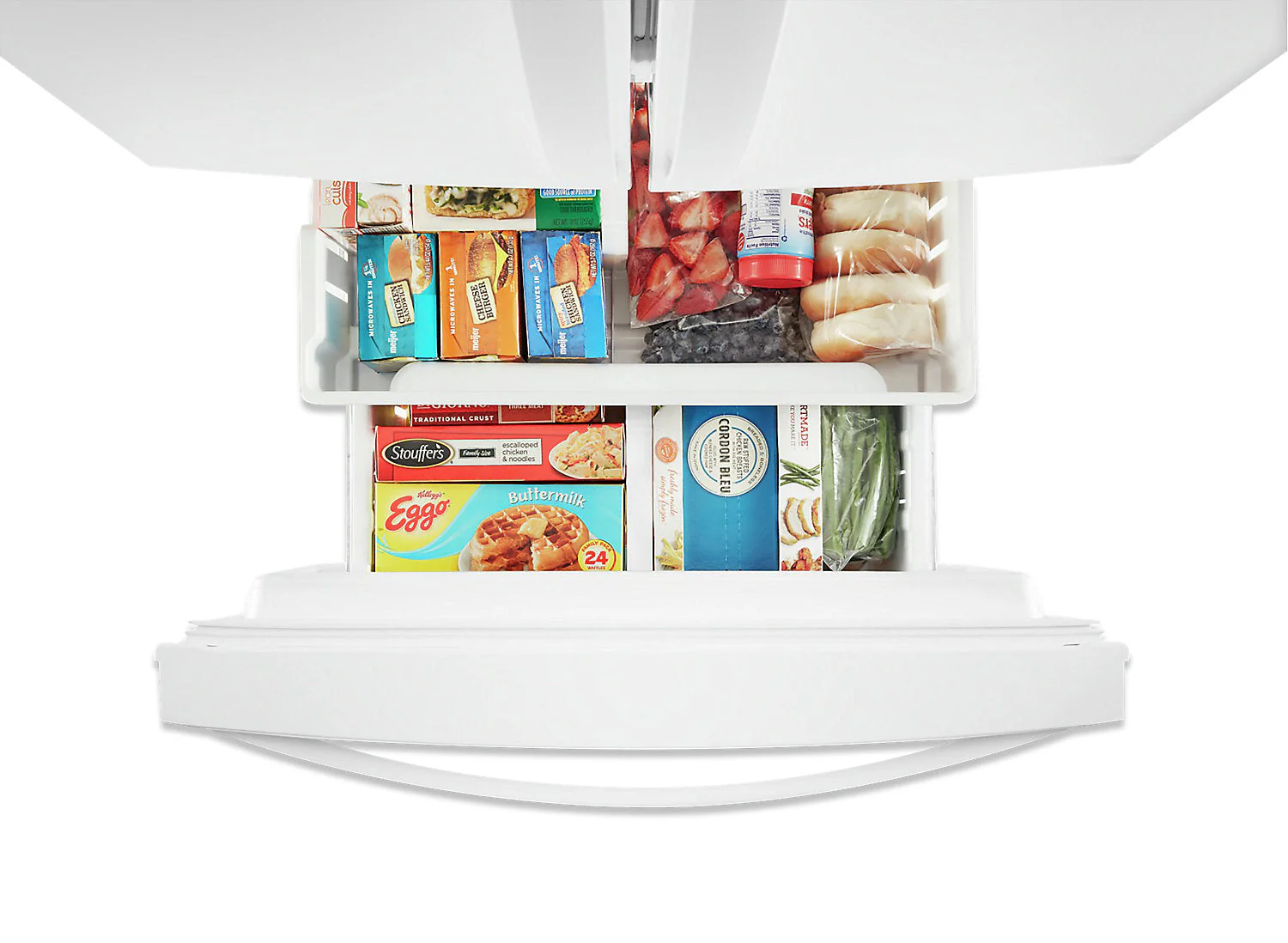 Whirlpool 20 Cu. Ft. French-Door Refrigerator - WRF560SFHW - Image 5