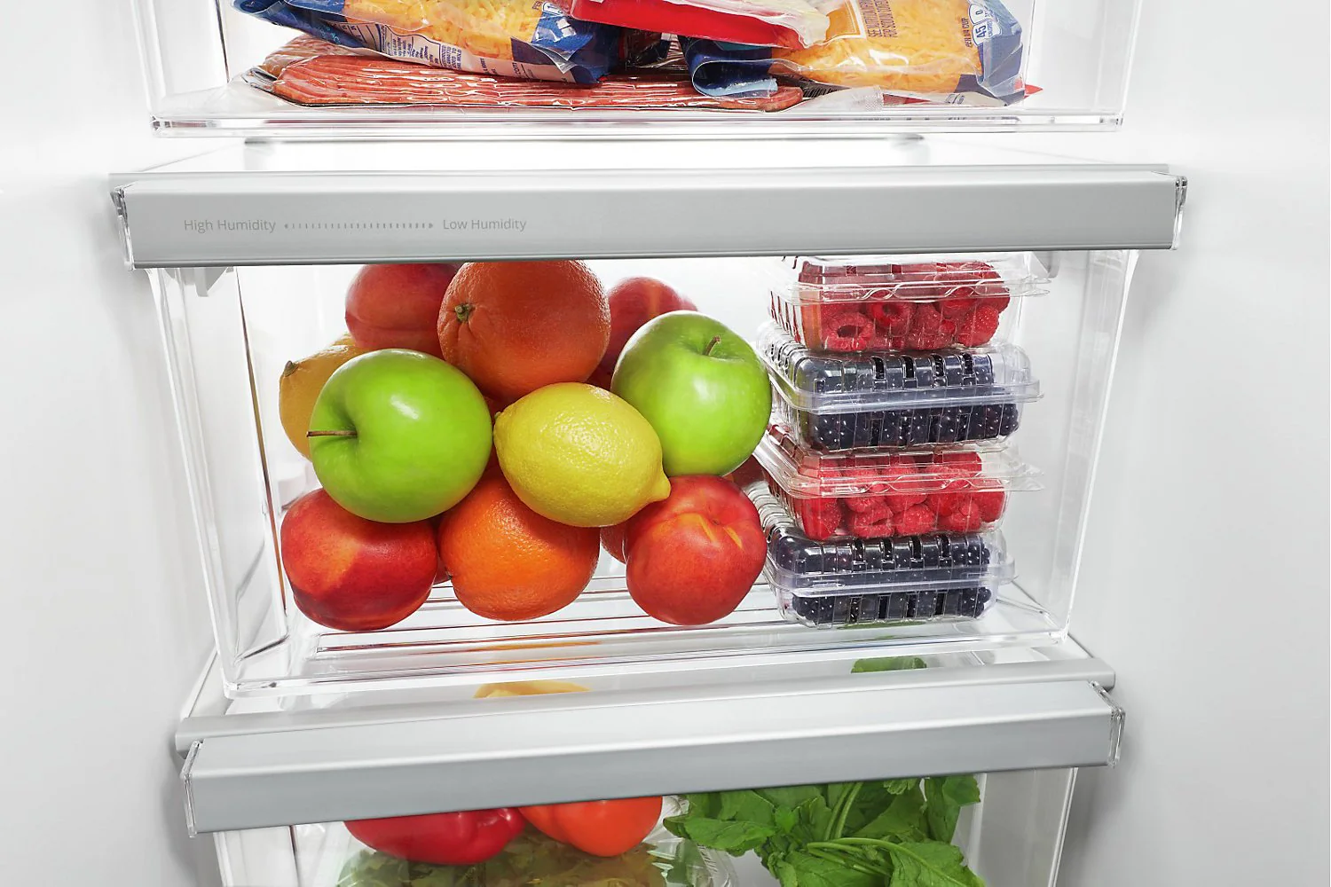 Whirlpool 21 Cu. Ft. Side-by-Side Refrigerator - WRS321SDHB - Image 4