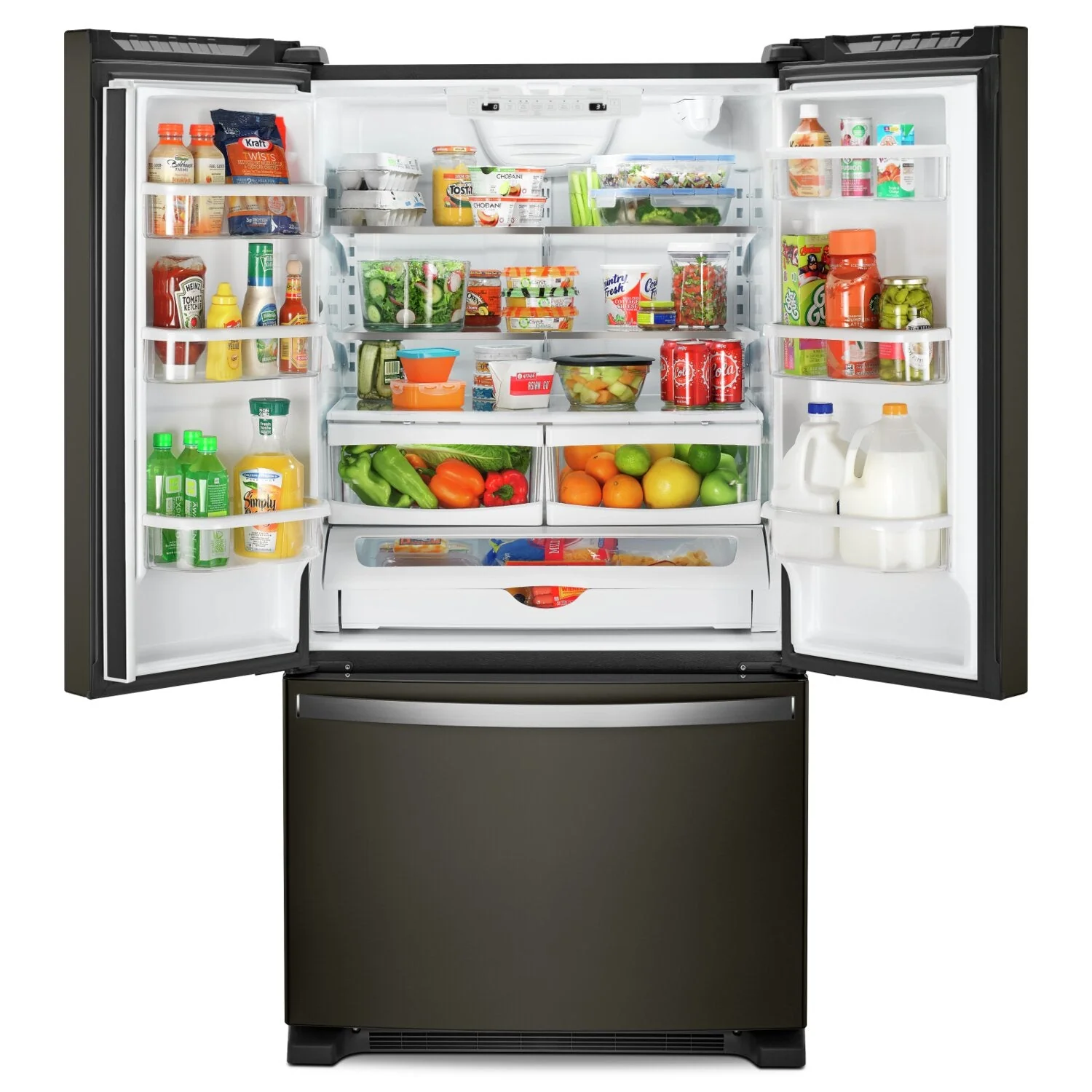 Whirlpool 22 Cu. Ft. French-Door Refrigerator - WRFF5333PV - Image 3