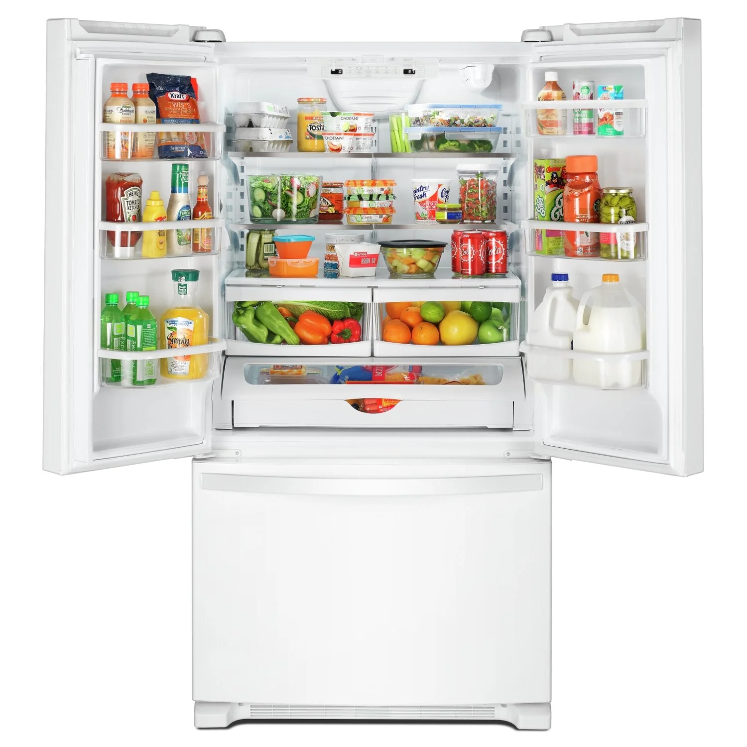 Whirlpool 22 Cu. Ft. French-Door Refrigerator - WRFF5333PW - Image 3