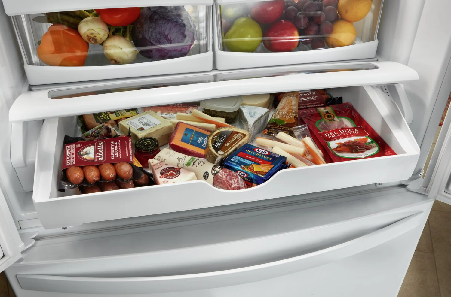 Whirlpool 22 Cu. Ft. French-Door Refrigerator - WRFF5333PW - Image 6