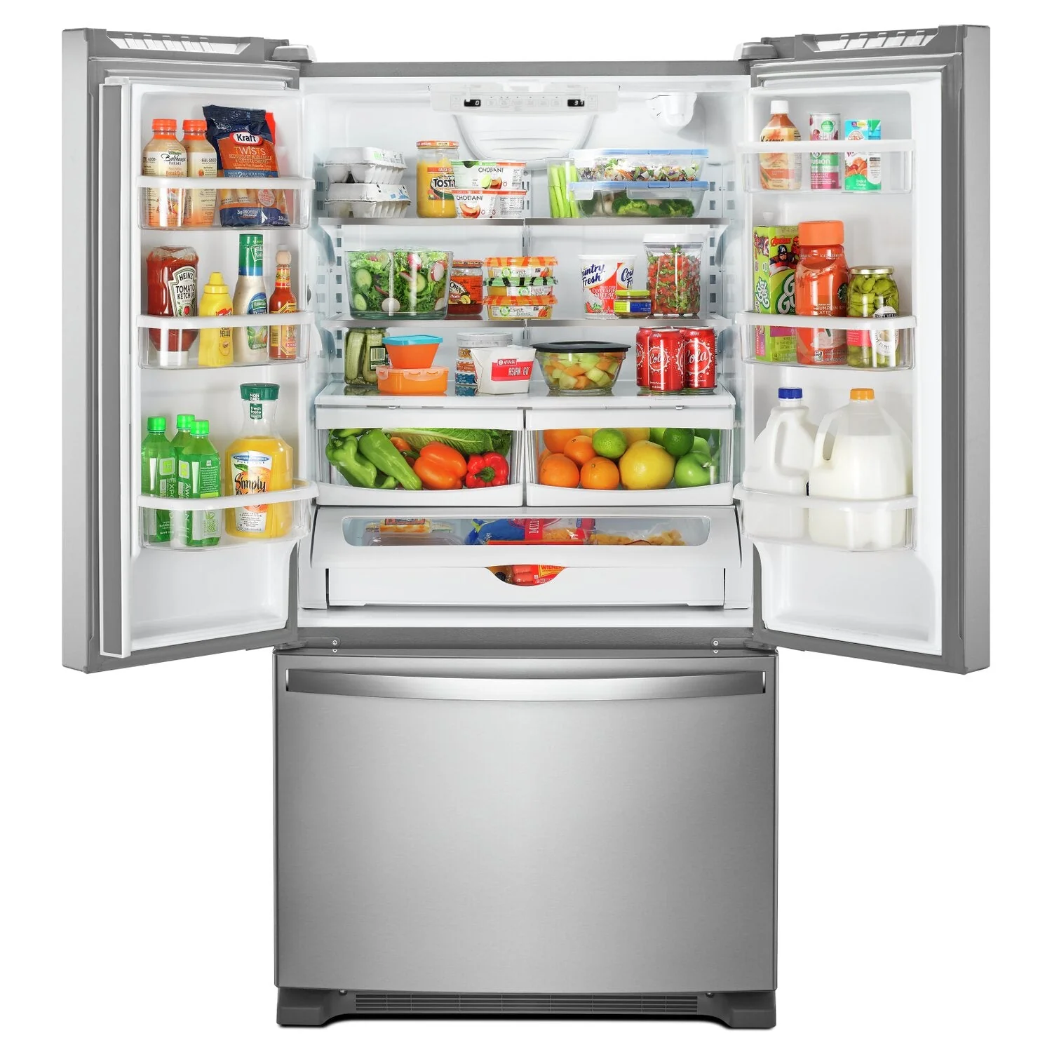 Whirlpool 22 Cu. Ft. French-Door Refrigerator - WRFF5333PZ - Image 3