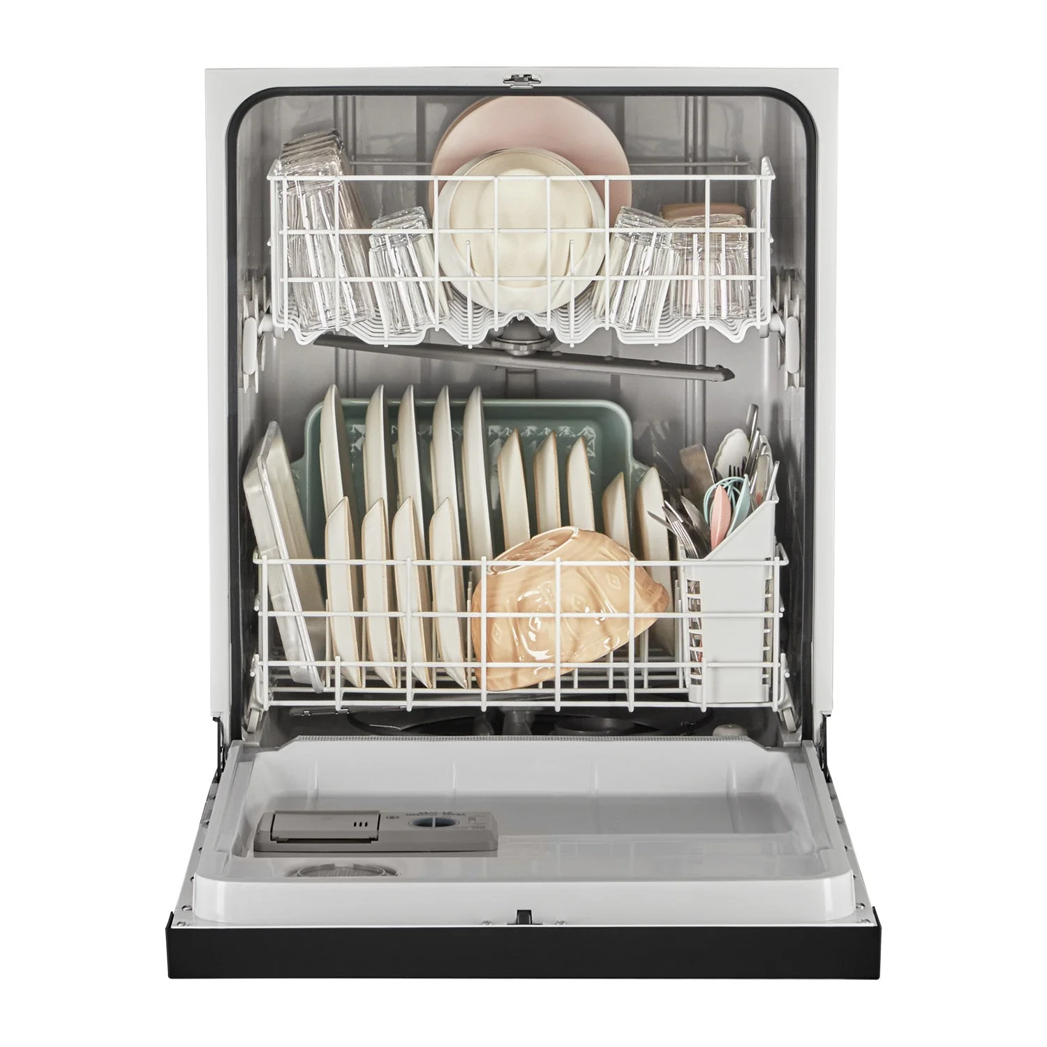 Whirlpool 24" Black Dishwasher with Boost Cycle (57 dBA) - WDF341PAPB - Image 3