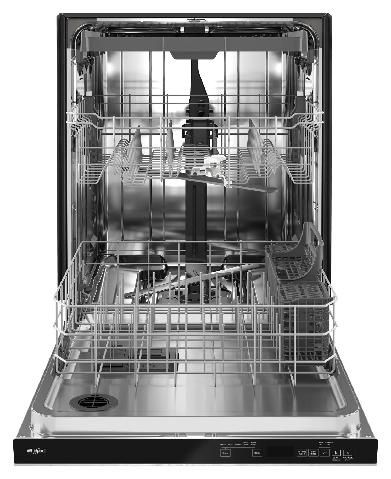 Whirlpool 24" Fingerprint Resistant Stainless Stee Dishwasher with 3rd Rack (47 dBA) - WDTA50SAKZ - Image 2