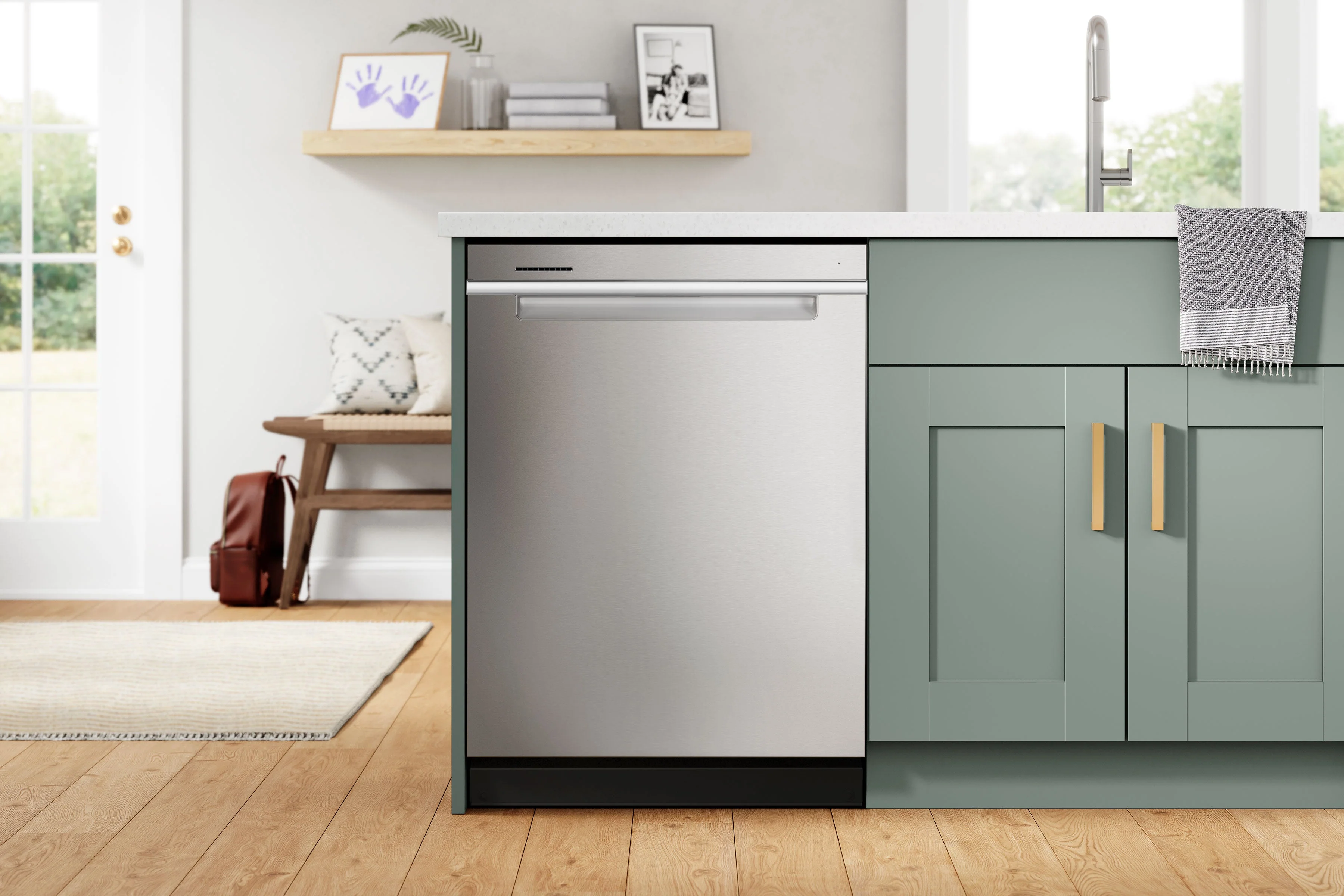 Whirlpool 24" Fingerprint Resistant Stainless Stee Dishwasher with 3rd Rack (47 dBA) - WDTA50SAKZ - Image 5