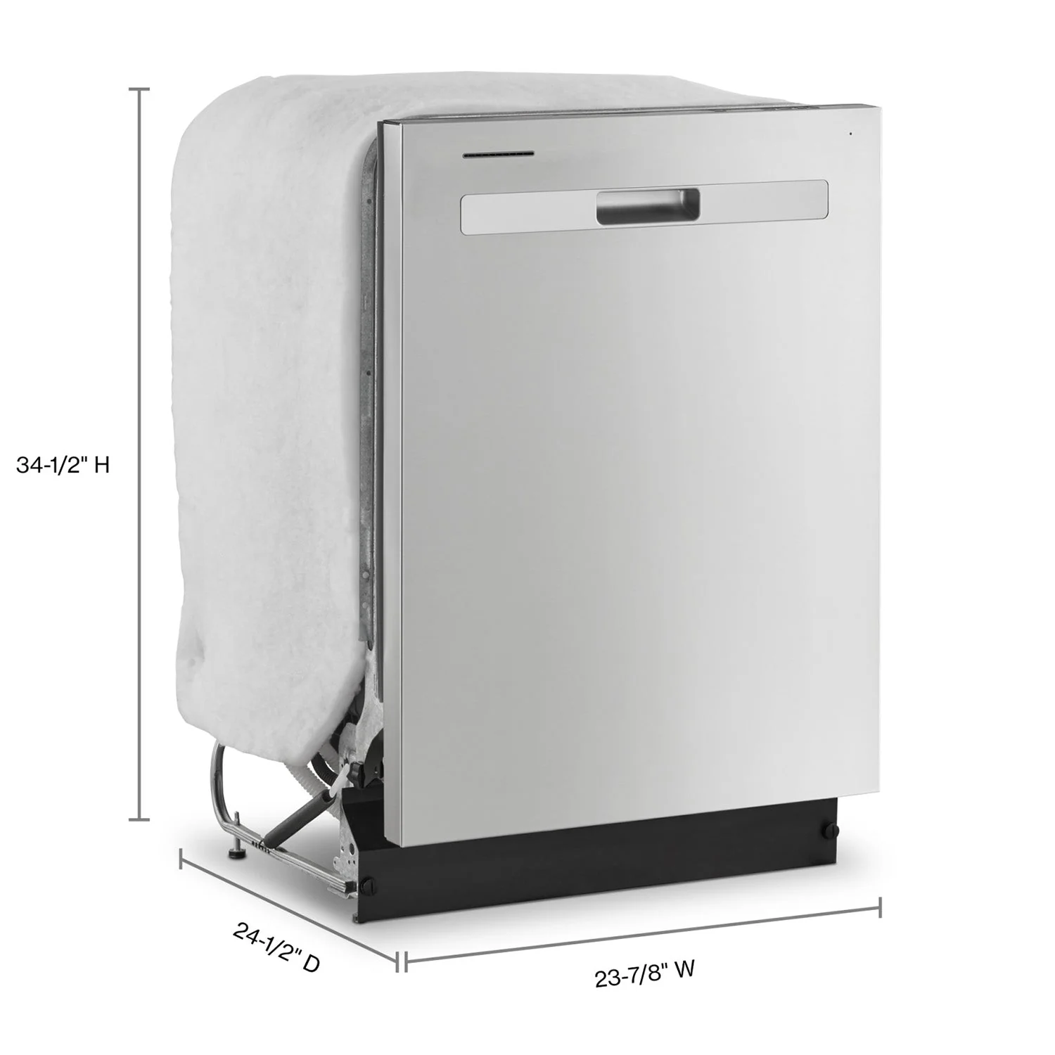 Whirlpool 24" Fingerprint Resistant Stainless Steel Dishwasher (55 dBA) - WDP540HAMZ - Image 2