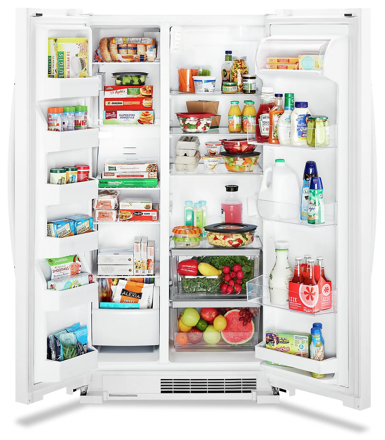 Whirlpool 25 Cu. Ft. Side-by-Side Refrigerator - WRS315SNHW - Image 6