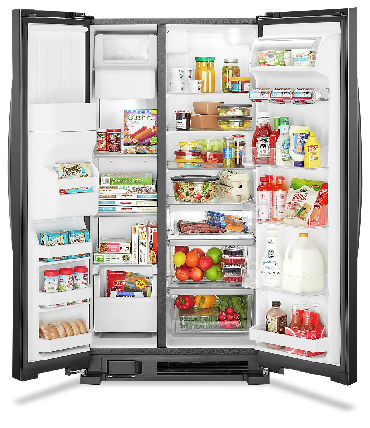 Whirlpool 25 Cu. Ft. Side-by-Side Refrigerator - WRS325SDHB - Image 6
