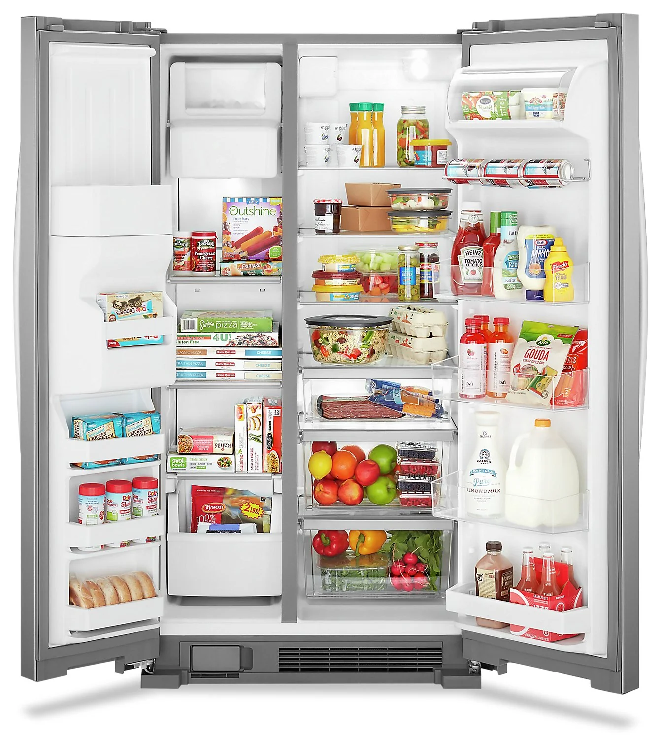 Whirlpool 25 Cu. Ft. Side-by-Side Refrigerator - WRS555SIHZ - Image 3