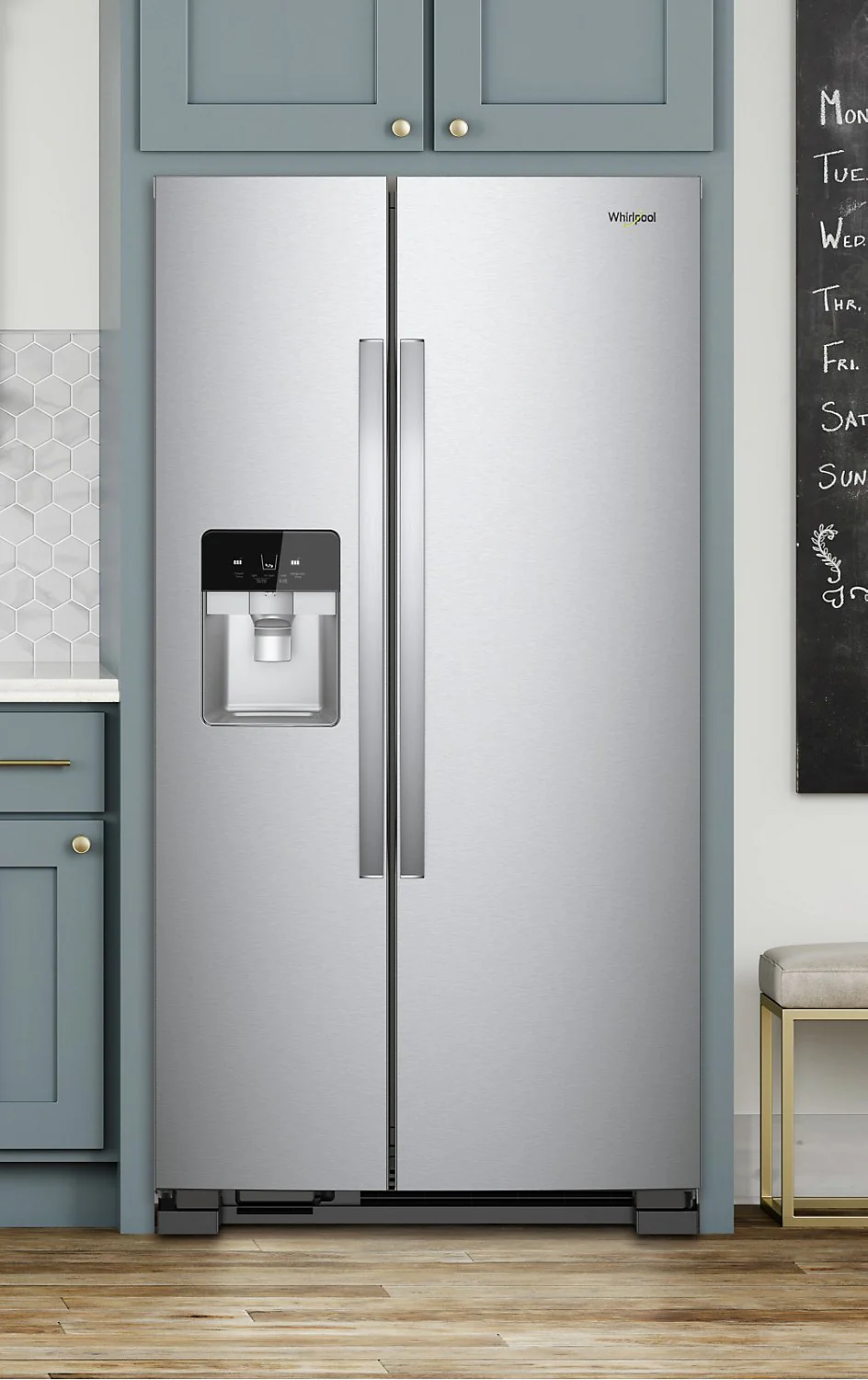 Whirlpool 25 Cu. Ft. Side-by-Side Refrigerator - WRS555SIHZ - Image 4