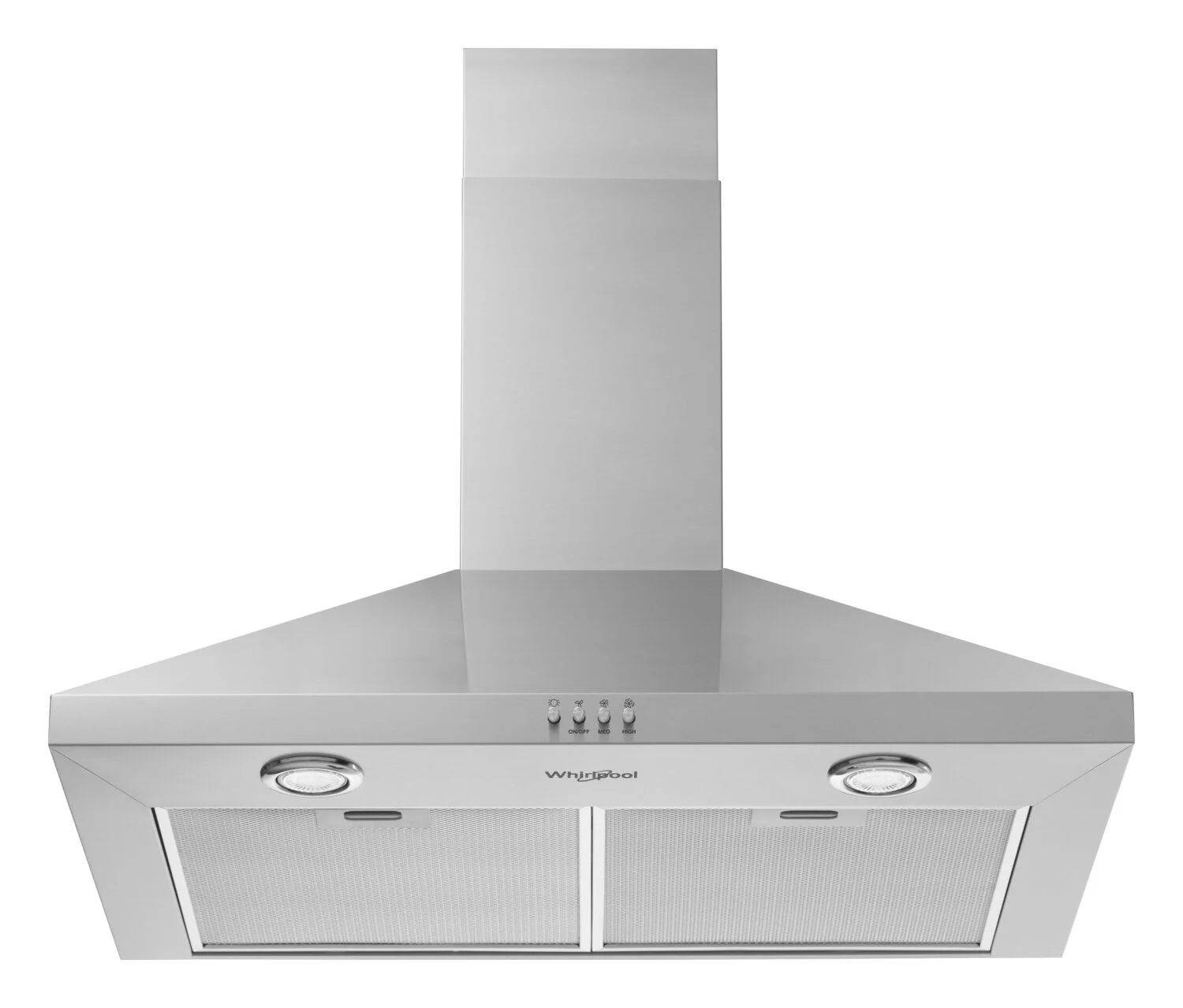 Whirlpool 30" Chimney Wall Mount Range Hood - WVW73UC0LS - Image 2