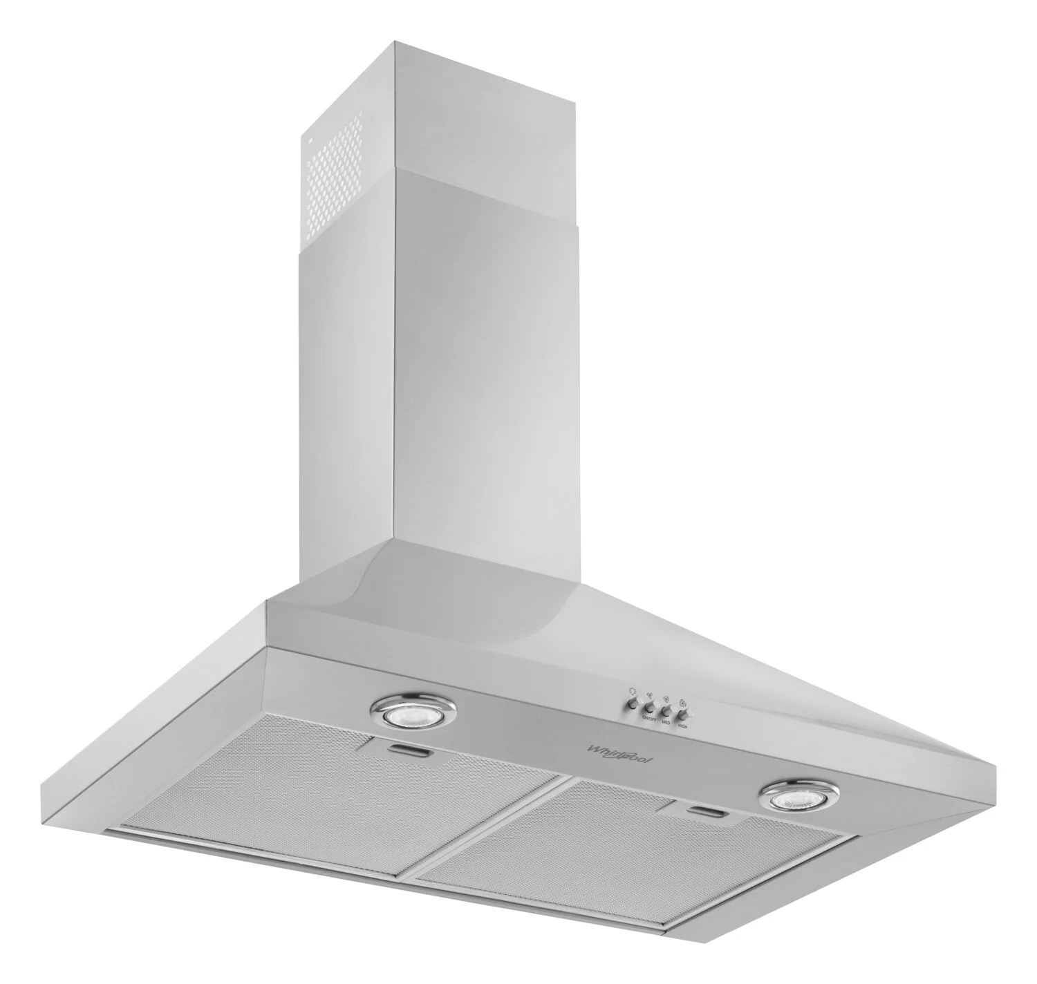 Whirlpool 30" Chimney Wall Mount Range Hood - WVW73UC0LS - Image 4