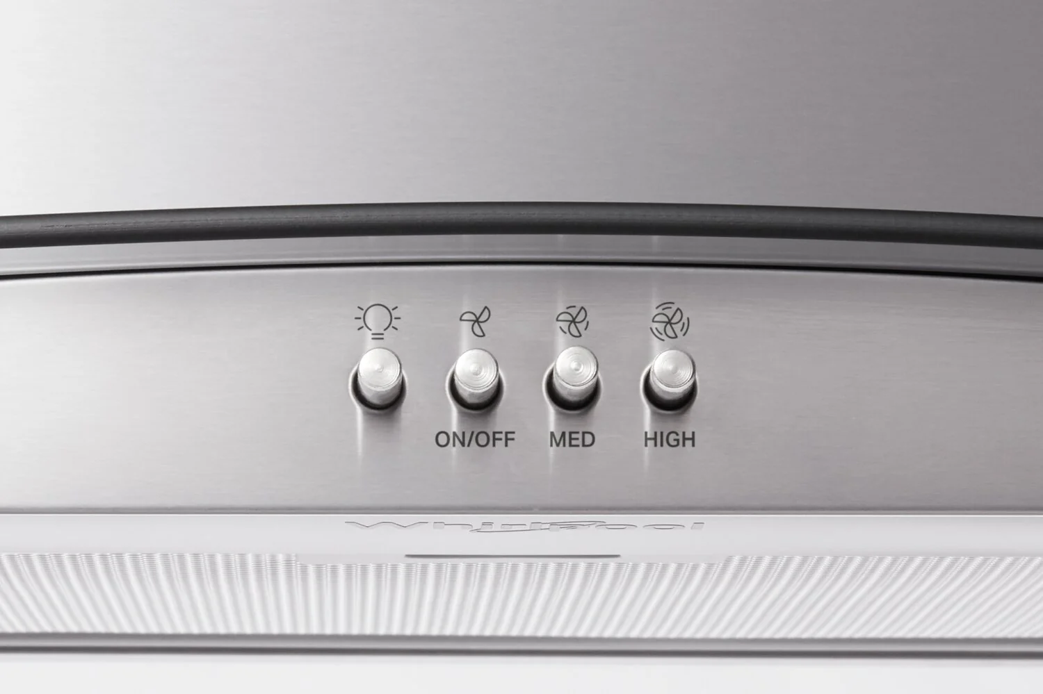 Whirlpool 30" Glass Wall Mount Range Hood - WVW51UC0LS - Image 3
