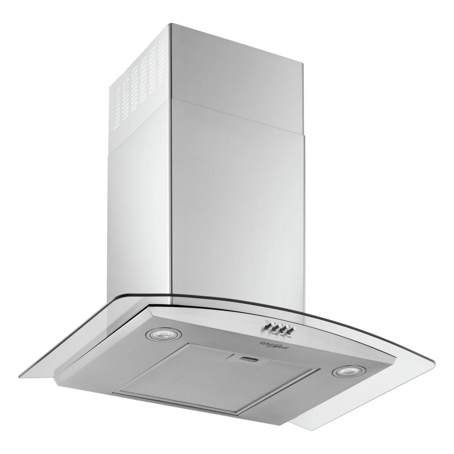 Whirlpool 30" Glass Wall Mount Range Hood - WVW51UC0LS - Image 4