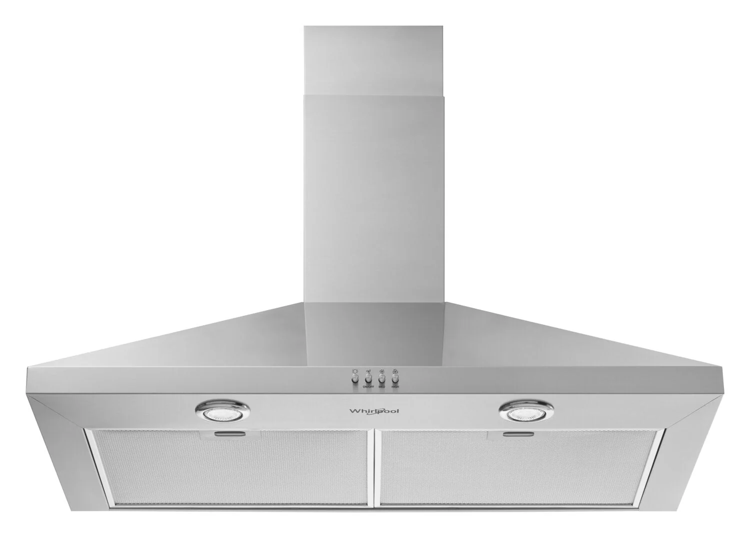 Whirlpool 36" Chimney Wall Mount Range Hood - WVW73UC6LS - Image 4