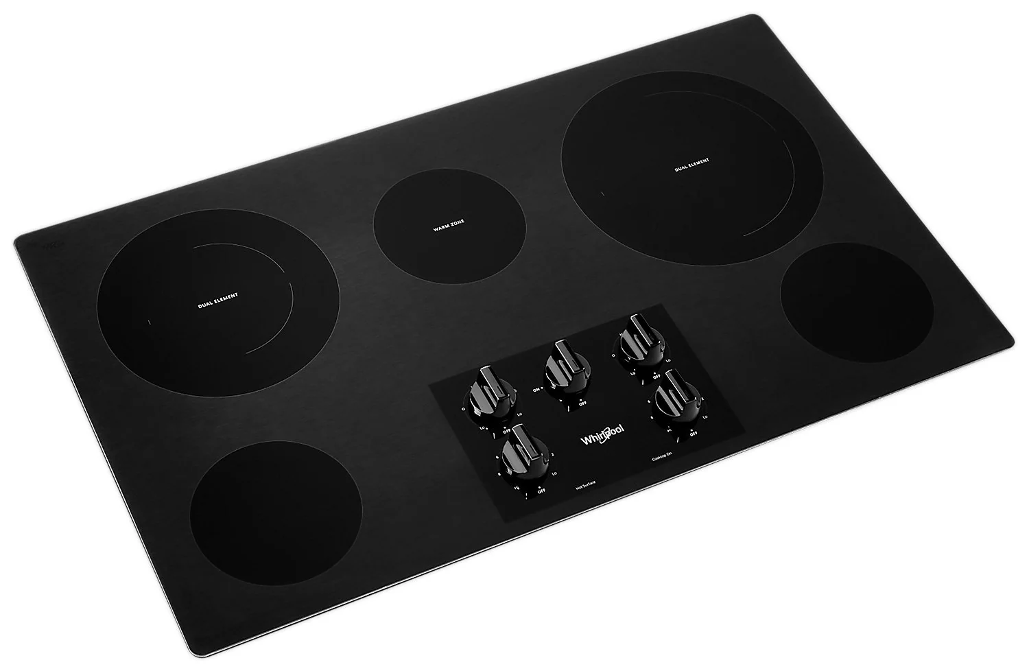 Whirlpool 36-Inch Electric Ceramic Glass Cooktop - WCE77US6HB - Image 2