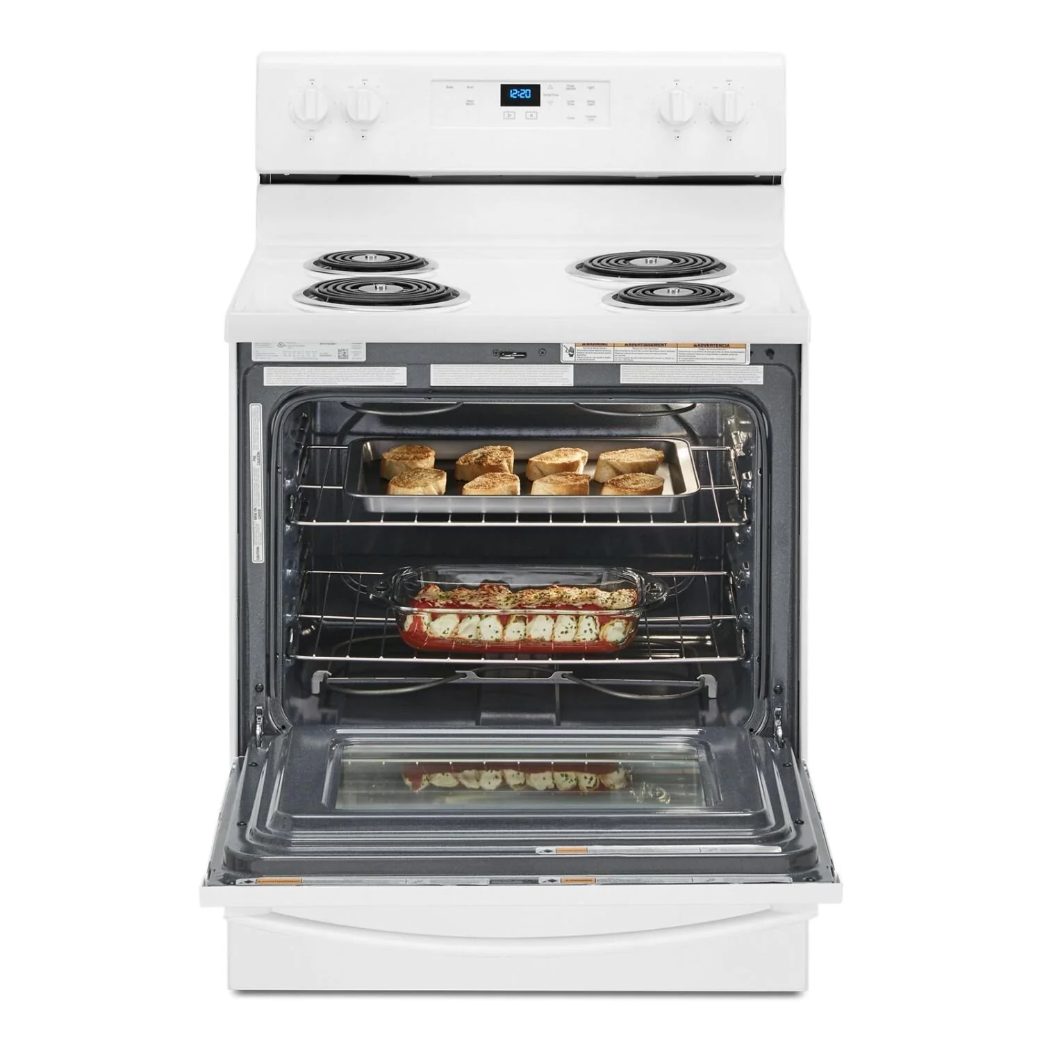 Whirlpool 4.8 Cu. Ft. Freestanding Electric Range - YWFC150M0JW - Image 4