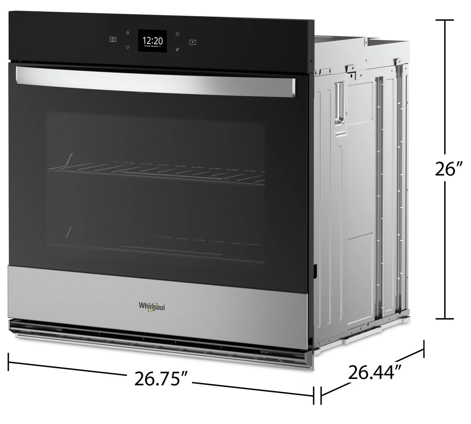 Whirlpool 4.3 Cu. Ft. Smart Single Wall Oven - WOES5027LZ - Image 6