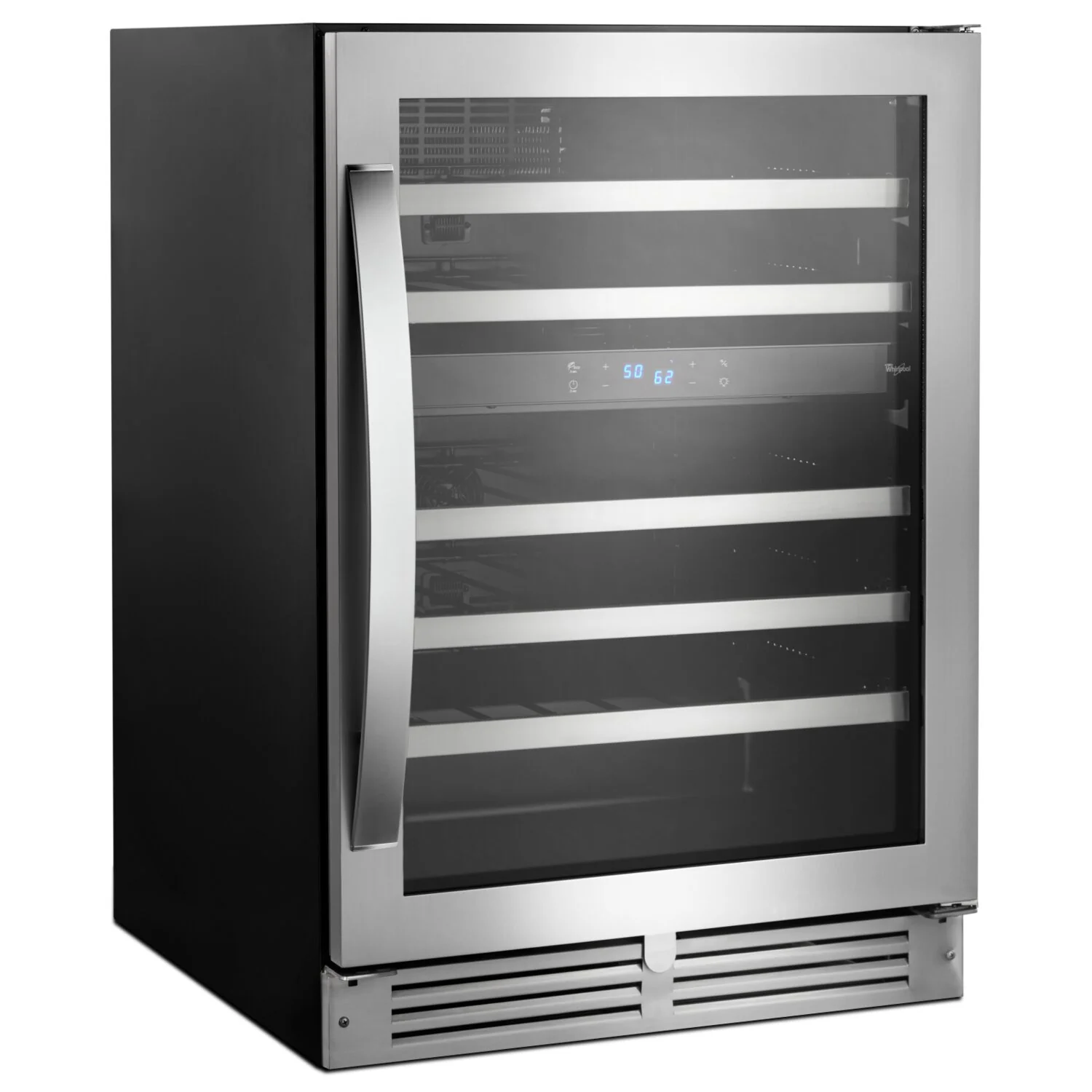 Whirlpool 46-Bottle Under-Counter Wine Cooler - WUW55X24HS - Image 3
