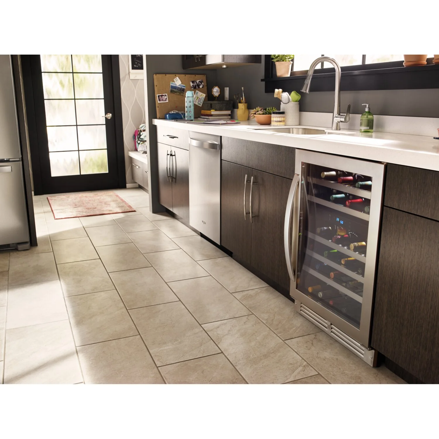 Whirlpool 46-Bottle Under-Counter Wine Cooler - WUW55X24HS - Image 4