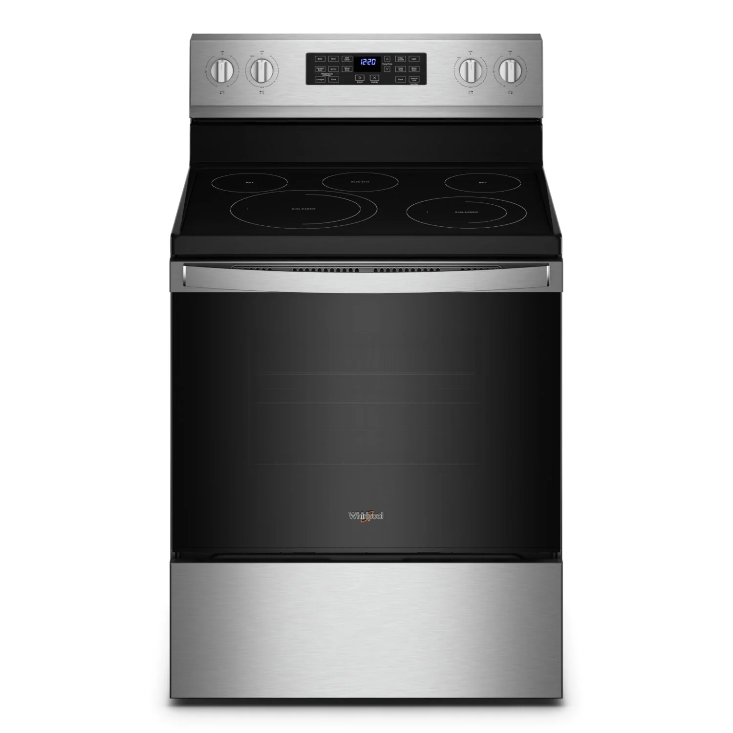Whirlpool 5.3 Cu. Ft. Electric Range with 5-in-1 Air Fry Oven - YWFE550S0LZ