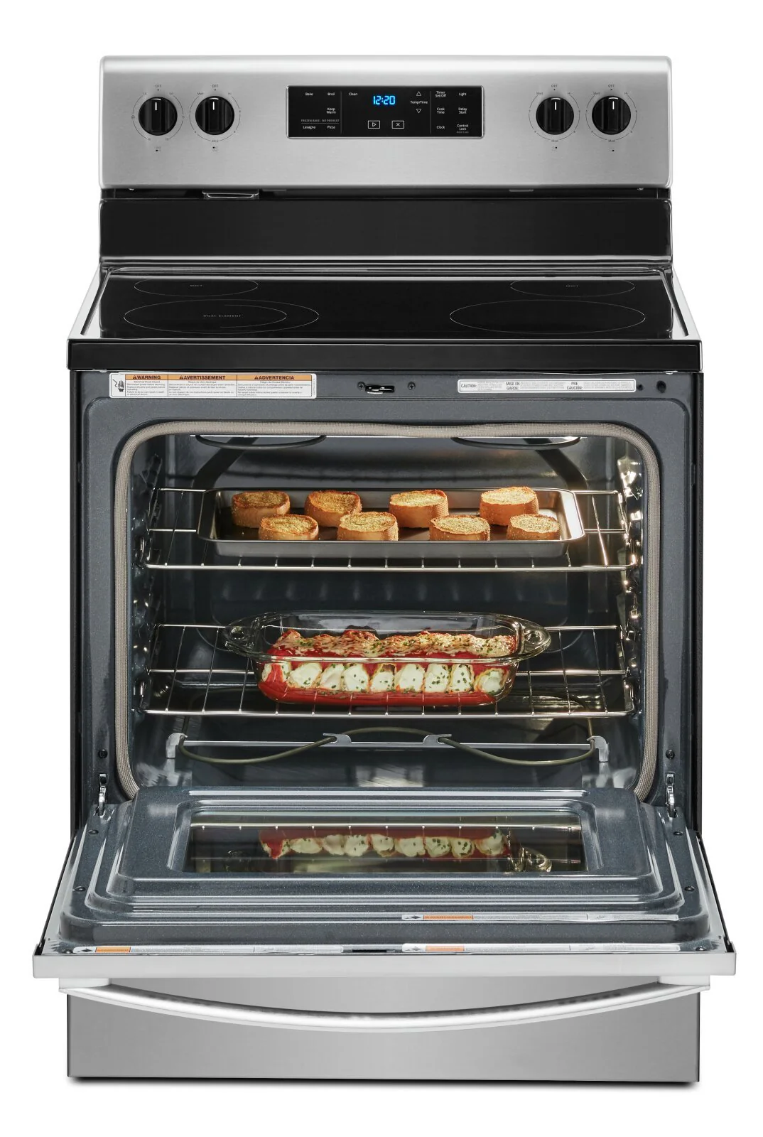 Whirlpool 5.3 Cu. Ft. Electric Range with Frozen Bake™ Technology - YWFE515S0JS - Image 4