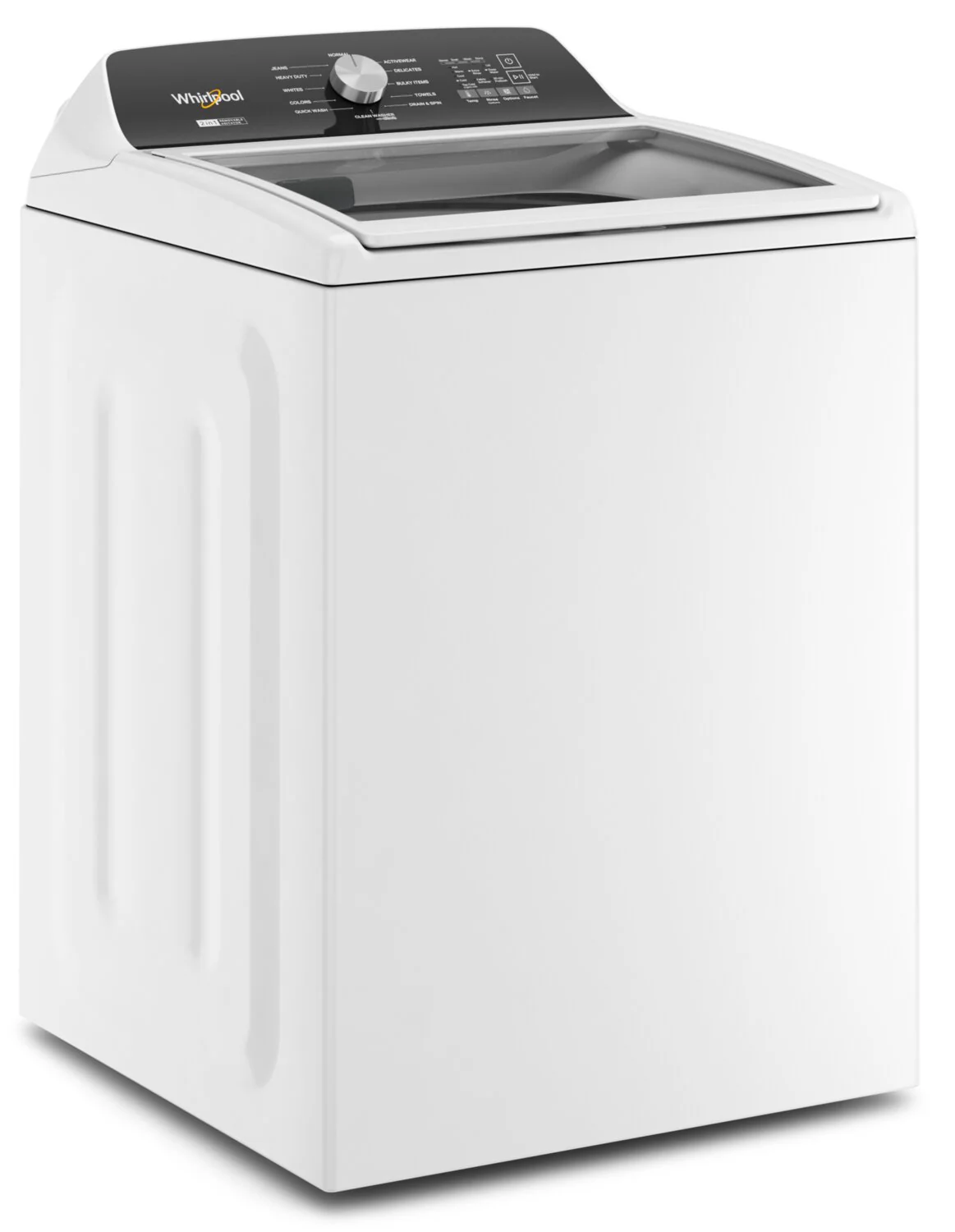 Whirlpool 5.4/5.5 Cu. Ft. Top-Load Washer with Removable Agitator - WTW5057LW - Image 2