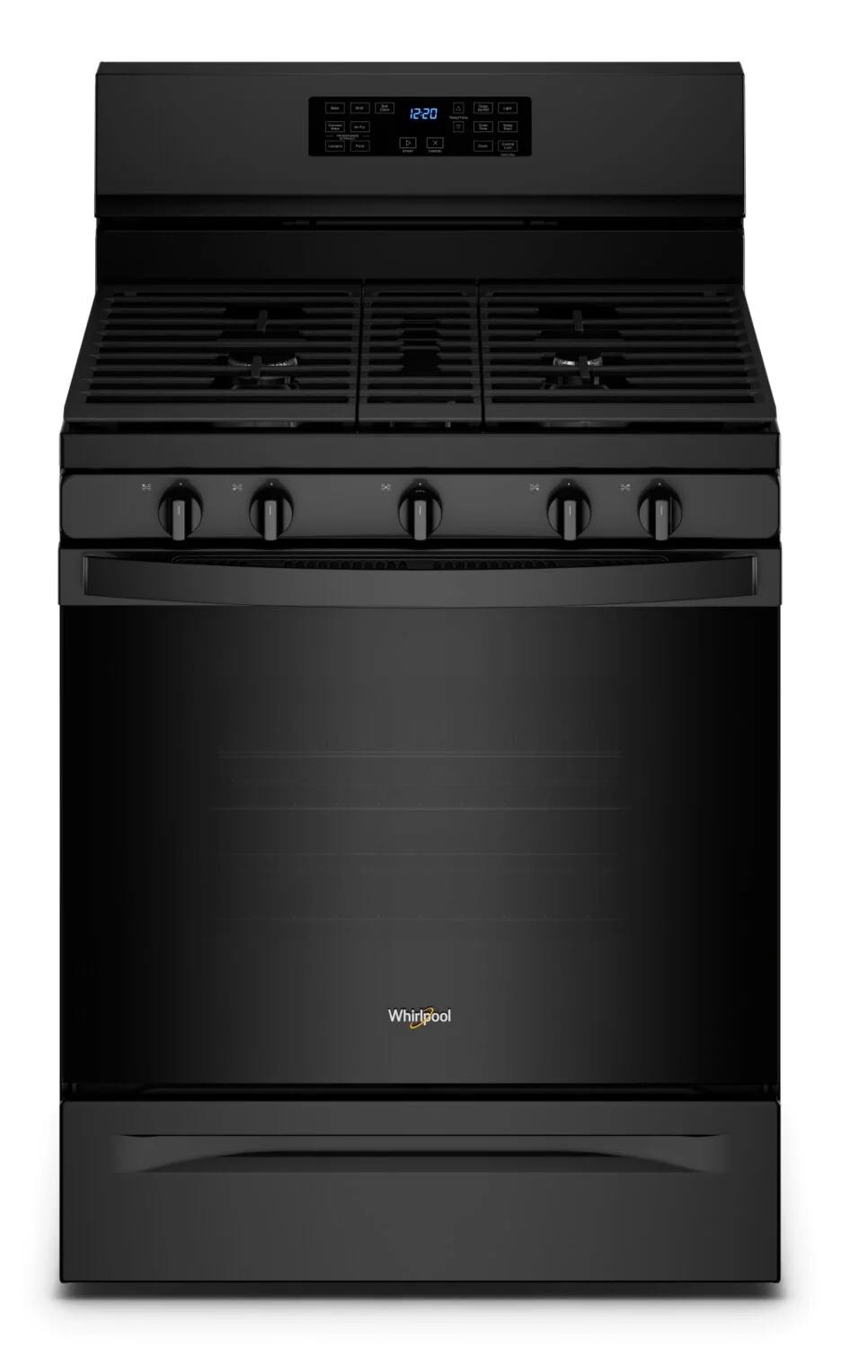 Whirlpool 5 Cu. Ft. Gas Range with 5-in-1 Air Fry Oven - WFG550S0LB