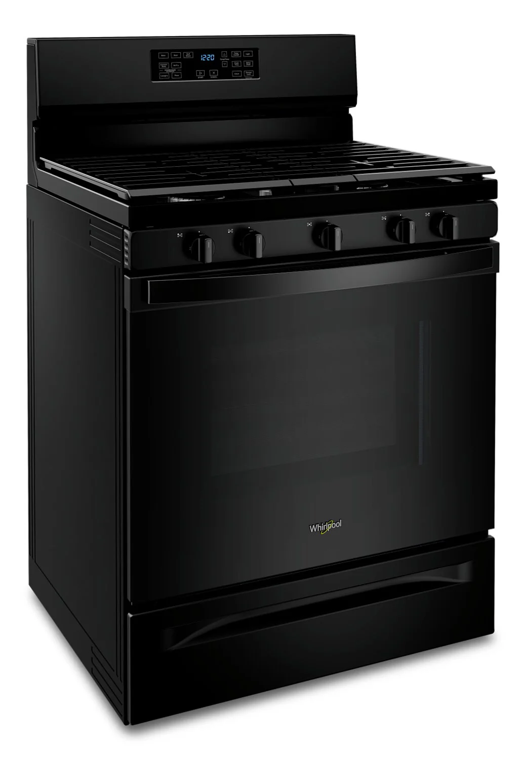 Whirlpool 5 Cu. Ft. Gas Range with 5-in-1 Air Fry Oven - WFG550S0LB - Image 2