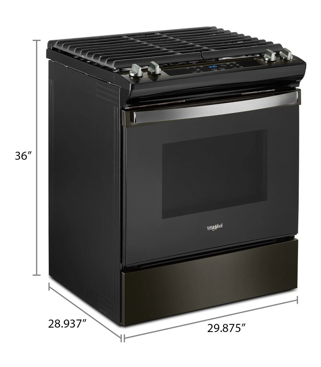 Whirlpool 5 Cu. Ft. Gas Range with Frozen Bake™ - WEG515S0LV - Image 9