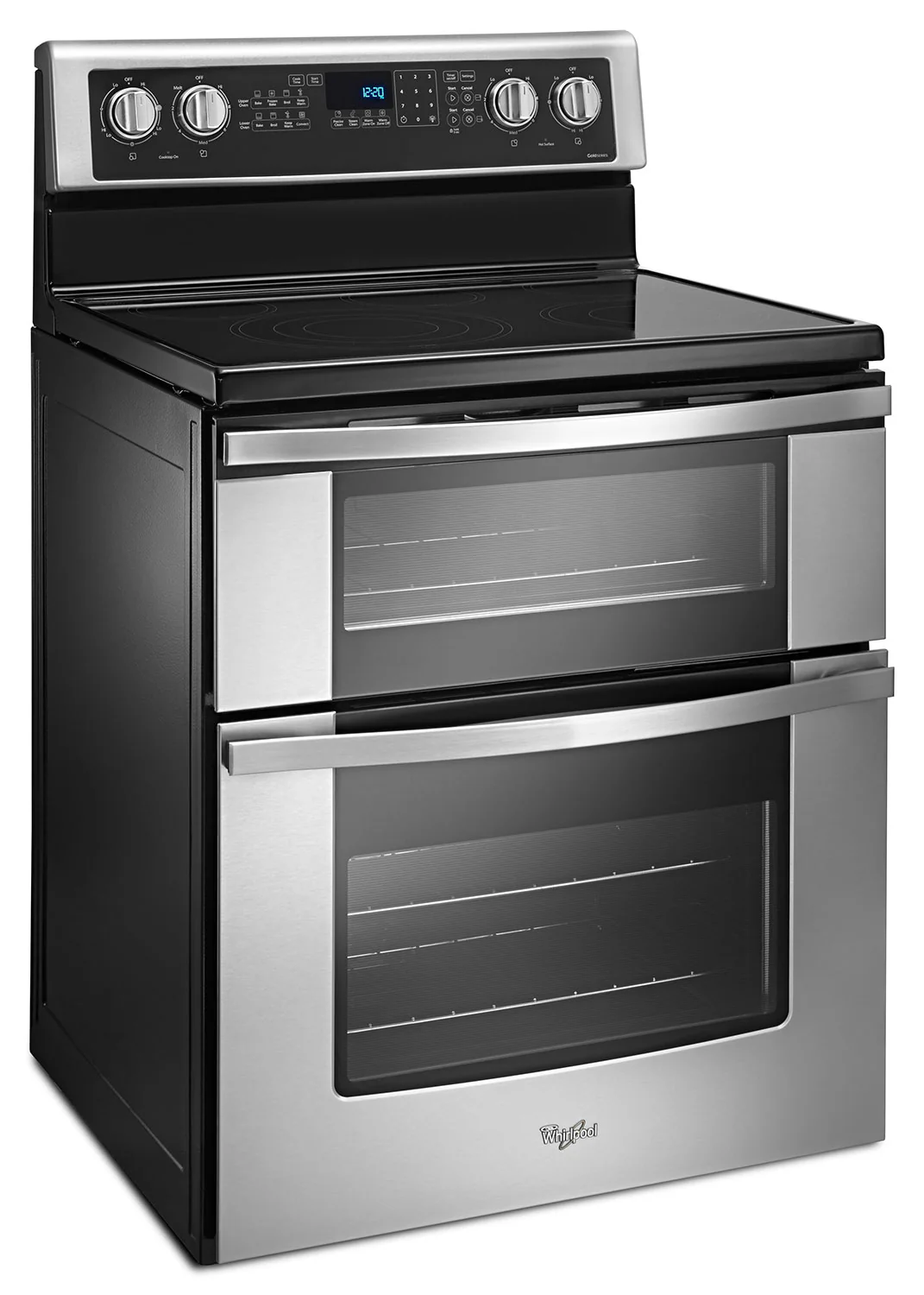 Whirlpool® 6.7 Cu. Ft. Electric Double Oven Range with True Convection - Image 2