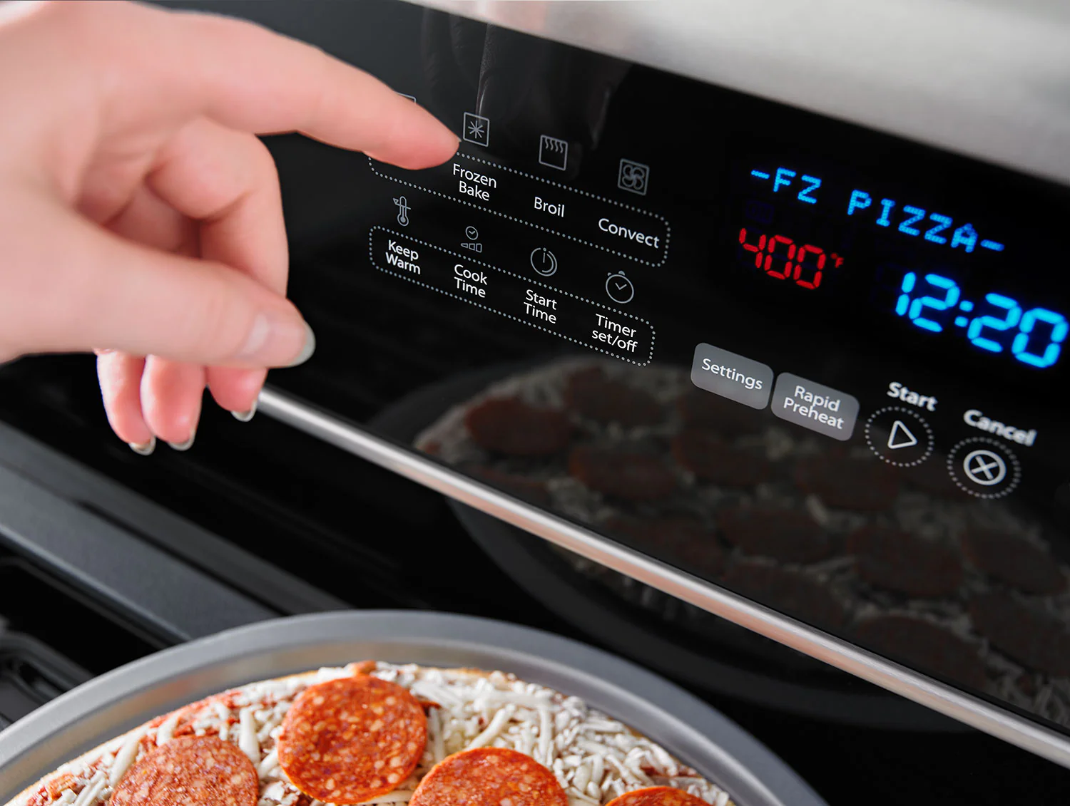 Whirlpool® 6.7 Cu. Ft. Electric Double Oven Range with True Convection - Image 8