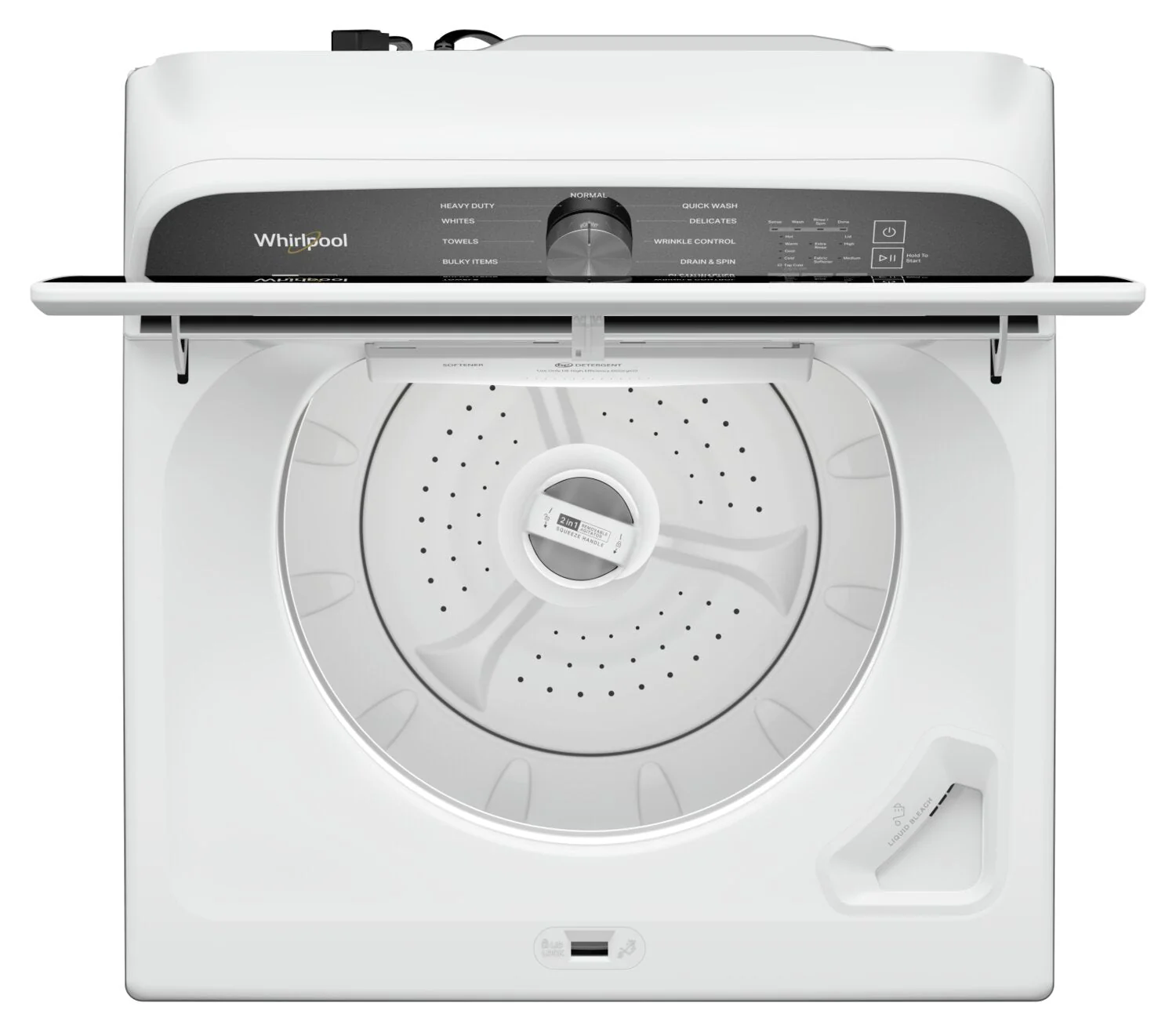 Whirlpool 6.1 Cu. Ft. Top-Load Washer with Removable Agitator - WTW6157PW - Image 4