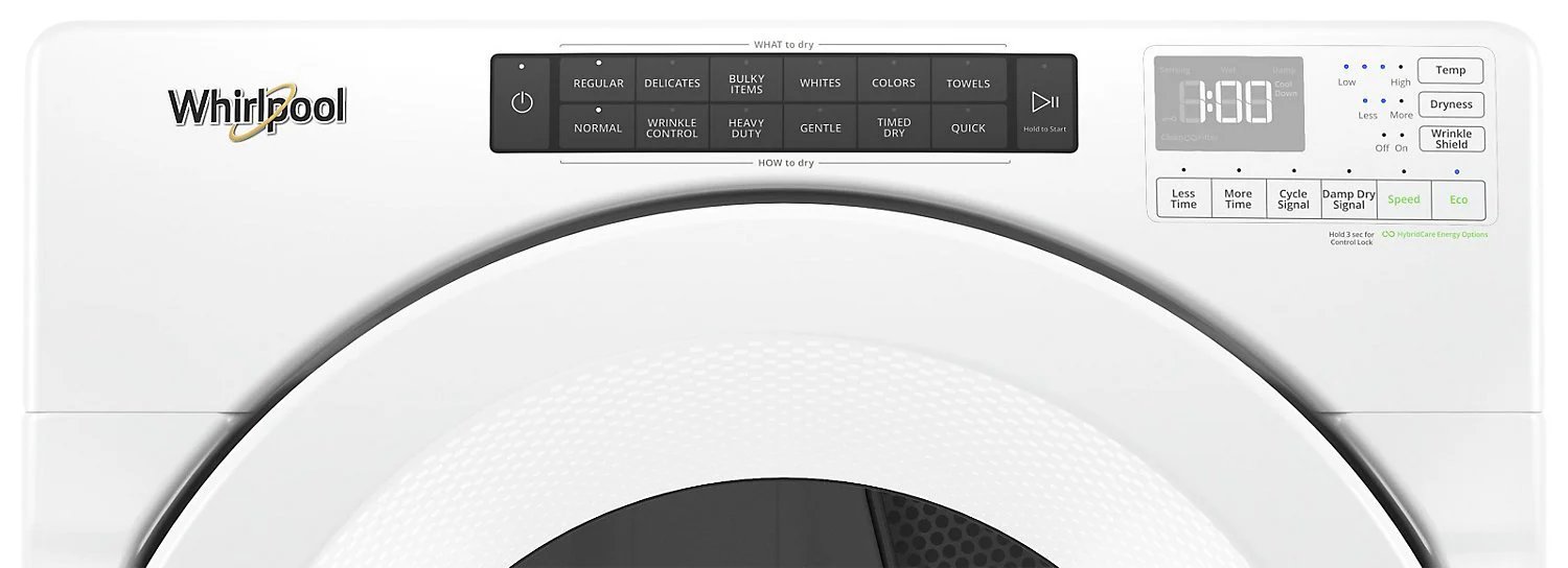 Whirlpool 7.4 Cu. Ft. Front Load Heat Pump Dryer - YWHD560CHW - Image 4