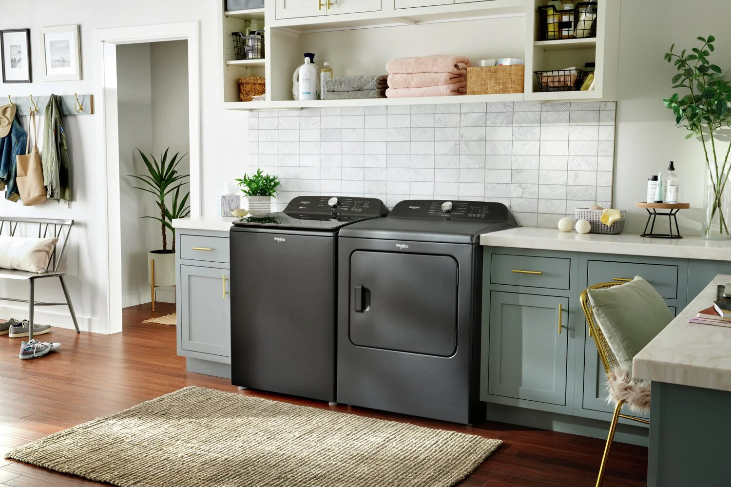 Whirlpool 7 Cu. Ft. Electric Dryer with Moisture Sensor and Steam - YWED6150PB - Image 6