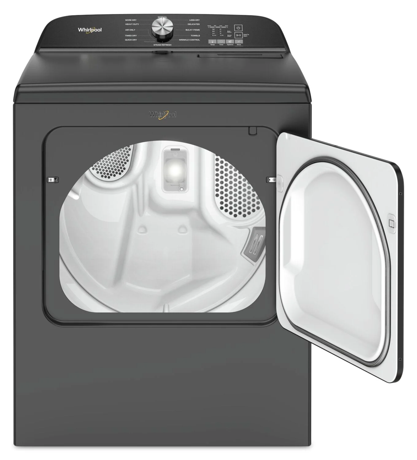 Whirlpool 7 Cu. Ft. Gas Dryer with Moisture Sensor and Steam - WGD6150PB - Image 2