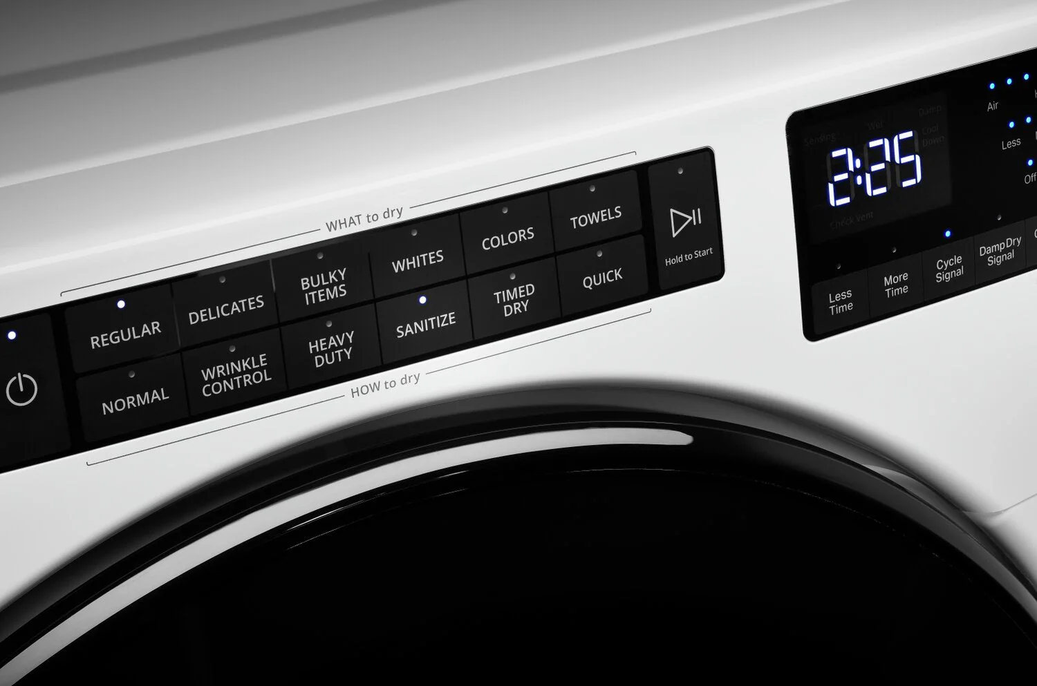 Whirlpool 7.4 Cu. Ft. Gas Dryer with Wrinkle Shield™ - WGD5605MW - Image 4