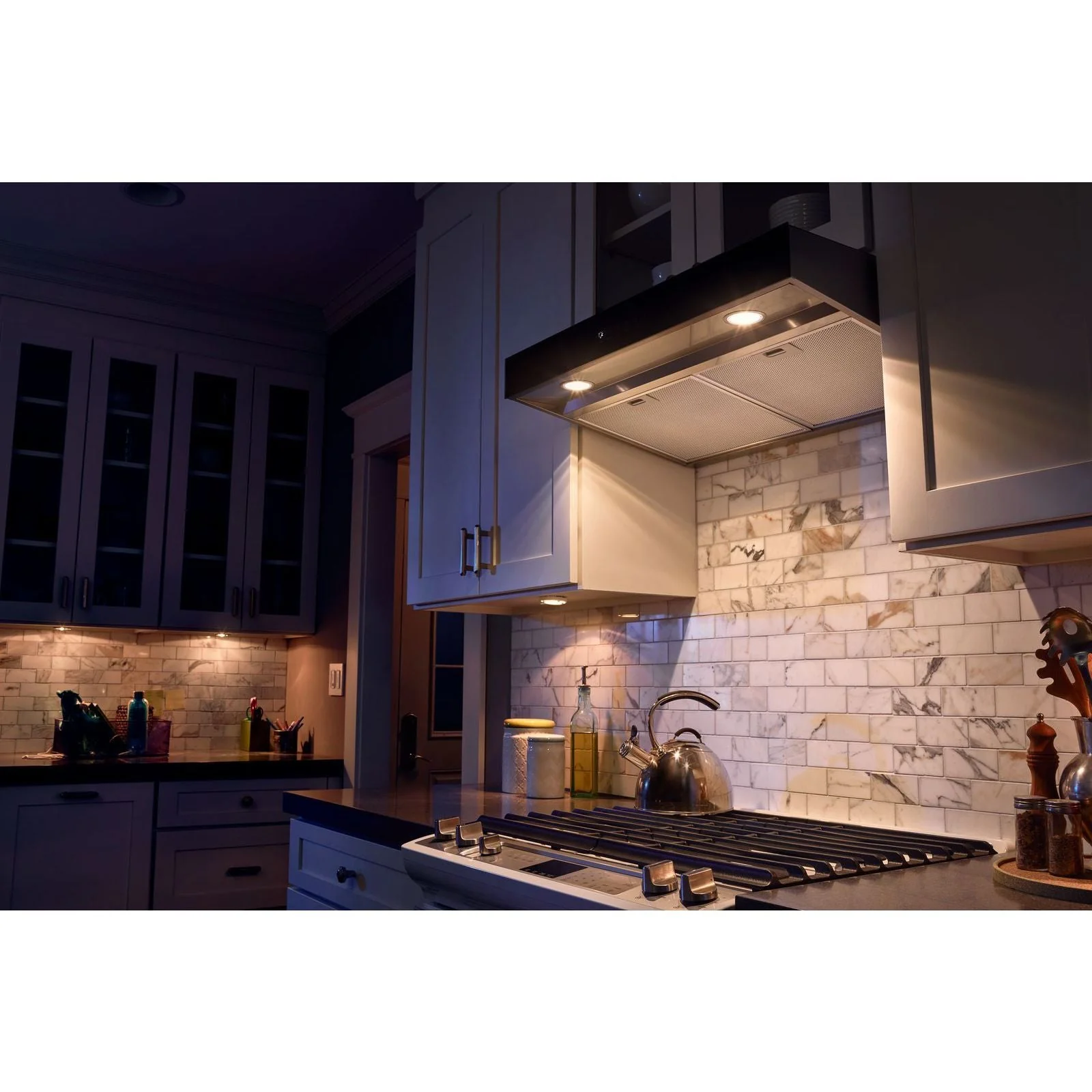 Whirlpool Black Glass 30" Under-the-Cabinet Range Hood with Boost Function - WVU57UC0FS - Image 4