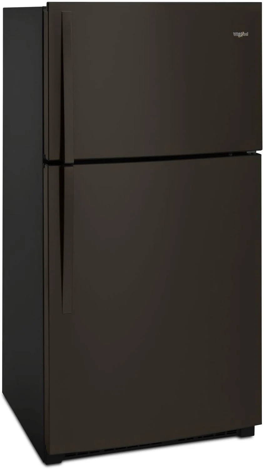Whirlpool Black Stainless Steel Top-Freezer Refrigerator (21 Cu. Ft.) - WRT541SZHV - Image 2