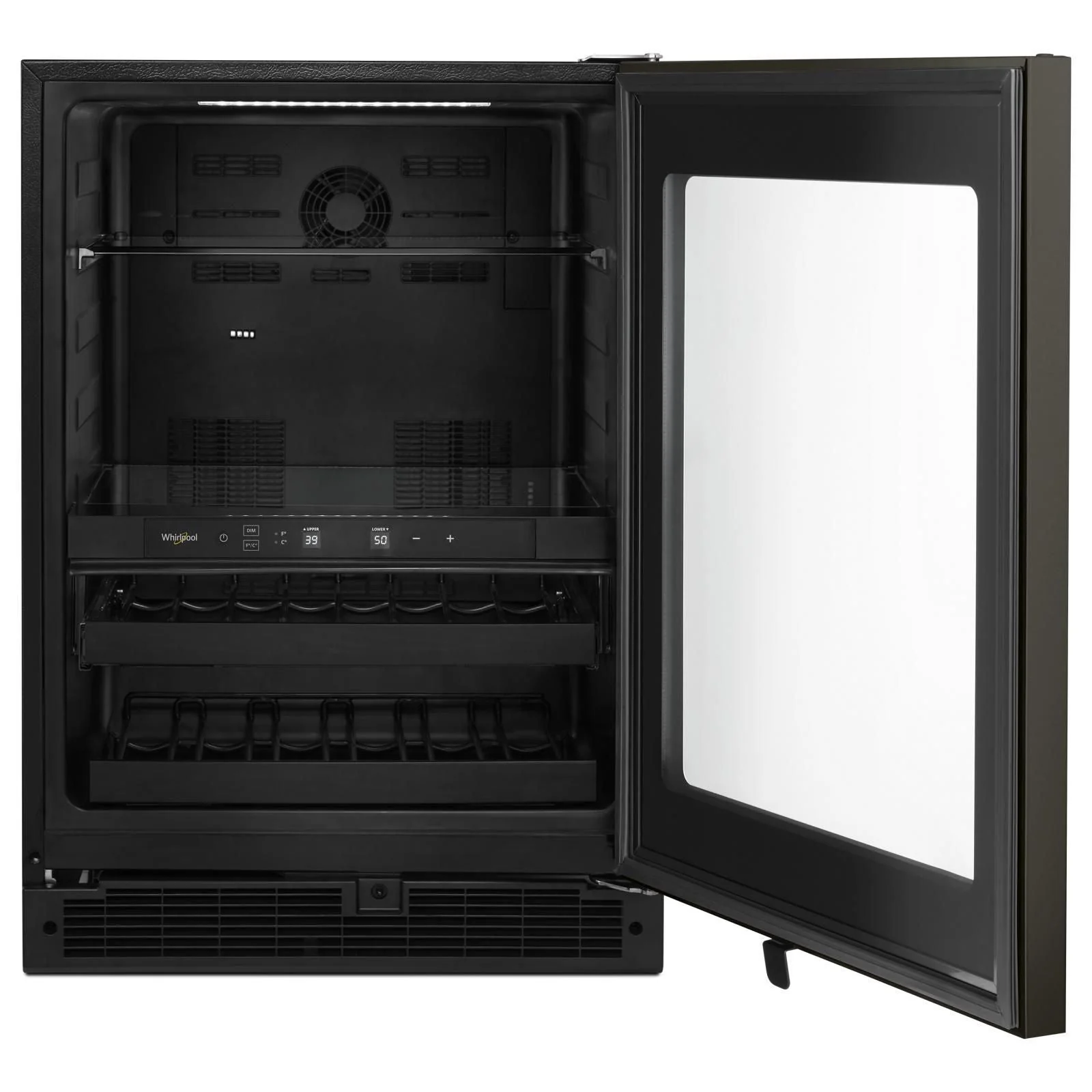 Whirlpool Black Stainless Undercounter Beverage Center (5.2 Cu.Ft.) - WUB50X24HV - Image 2