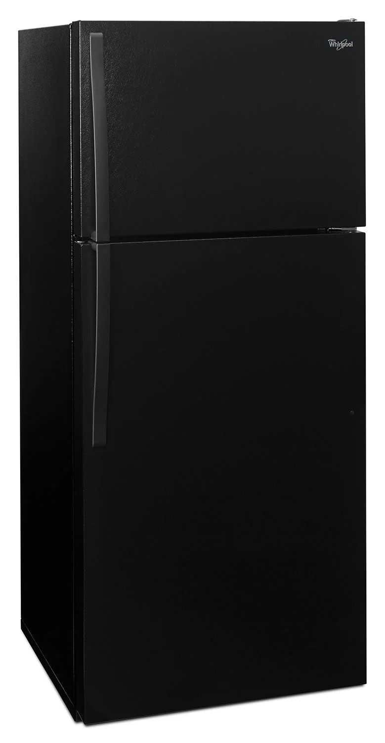 Whirlpool Black Top-Freezer Refrigerator (14.3 Cu. Ft.) - WRT314TFDB - Image 2