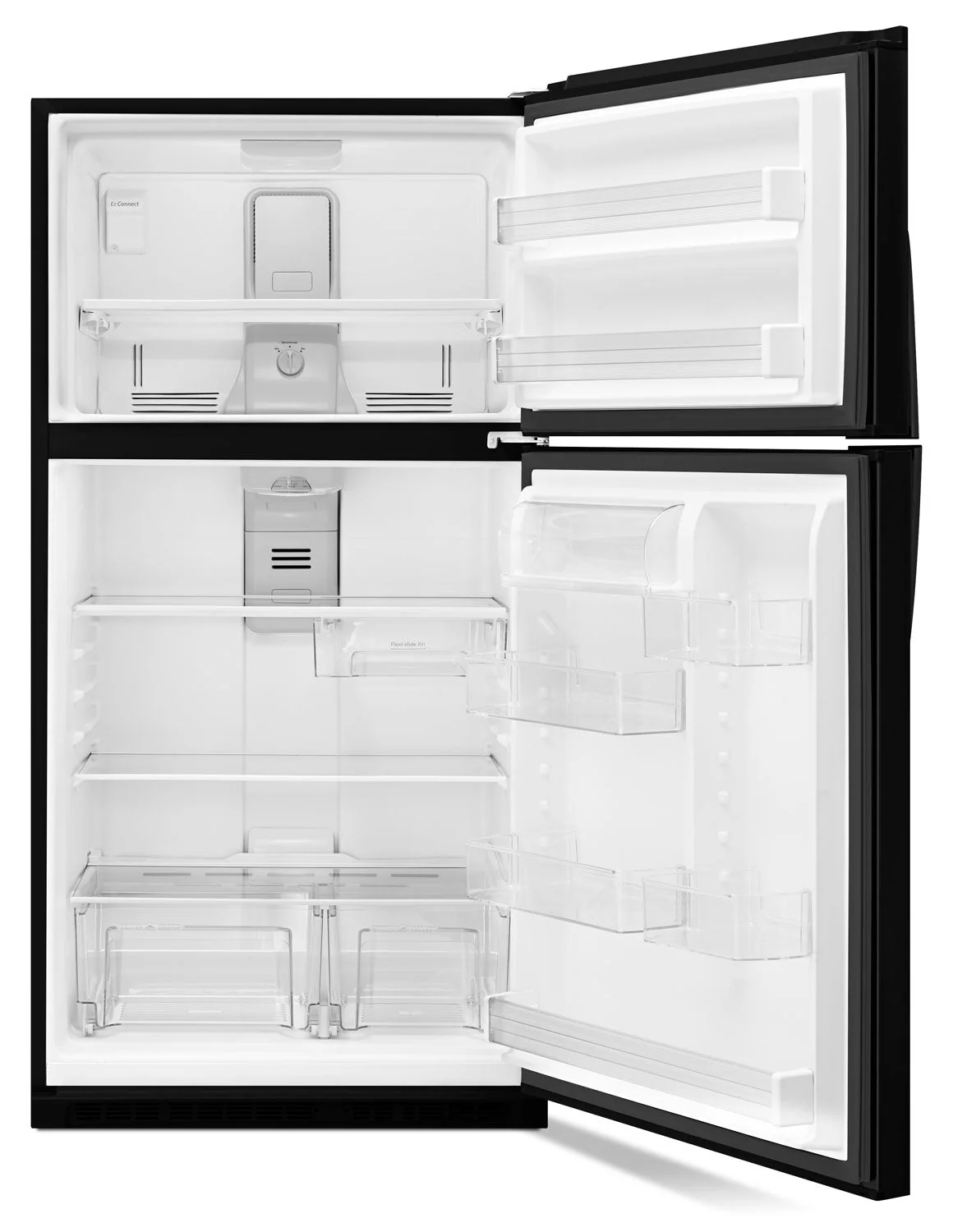 Whirlpool Black Top-Freezer Refrigerator (21.3 Cu. Ft.) - WRT541SZDB - Image 3