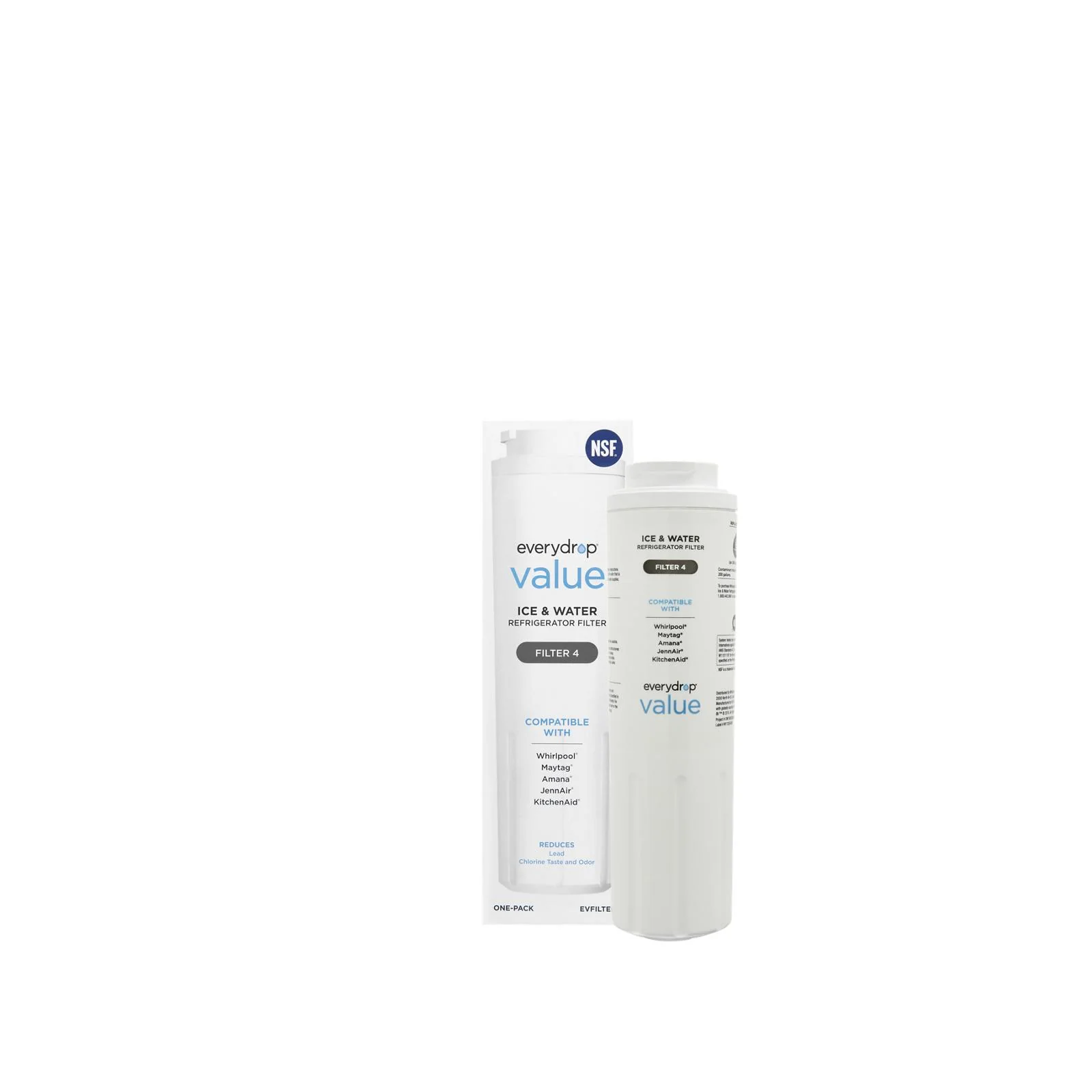 Whirlpool Everydrop® value Refrigerator Water Filter 4 - EVFILTER4B