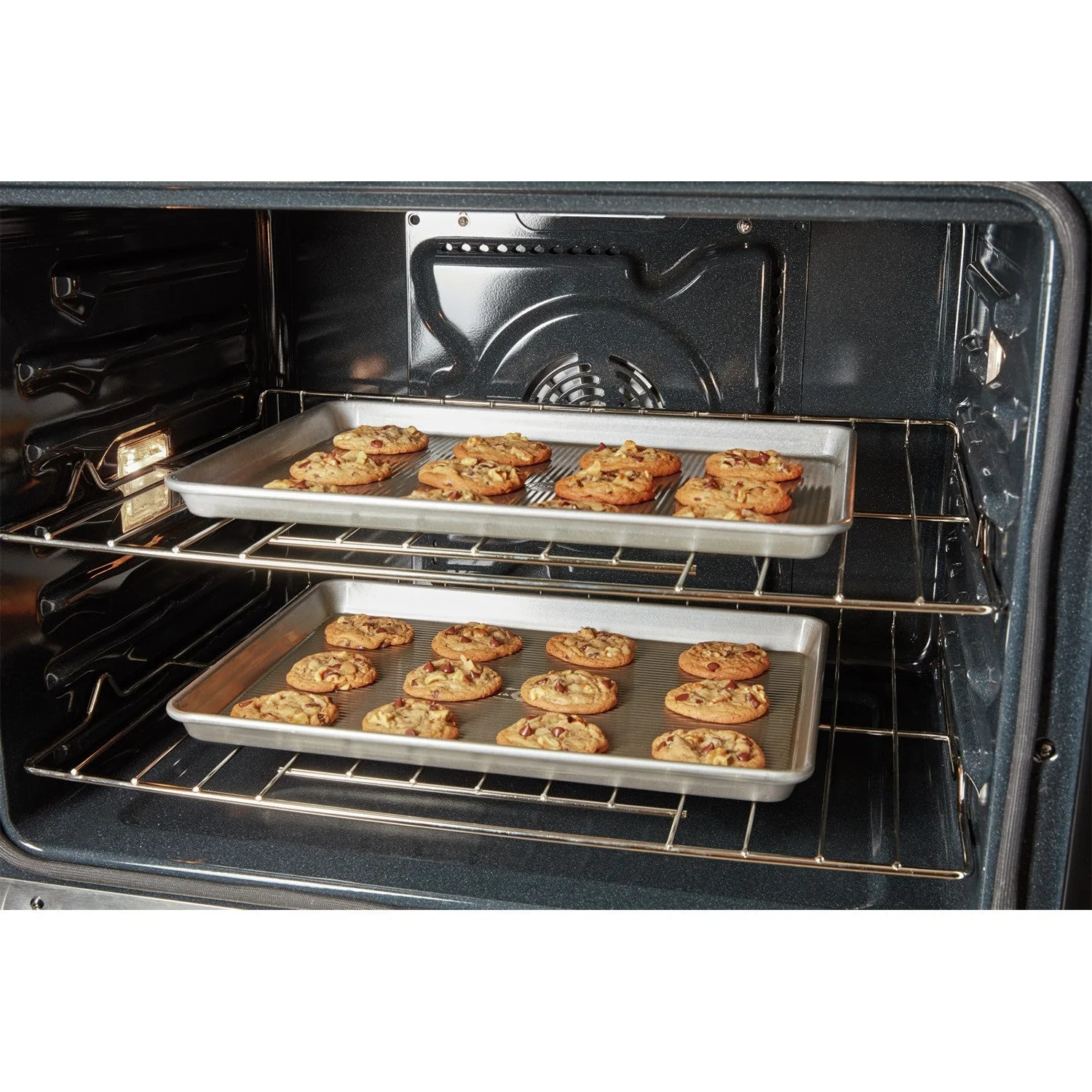 Whirlpool Fingerprint Resistant Stainless Steel Combo Wall Oven (5.70 Cu Ft) - WOEC5027LZ - Image 7