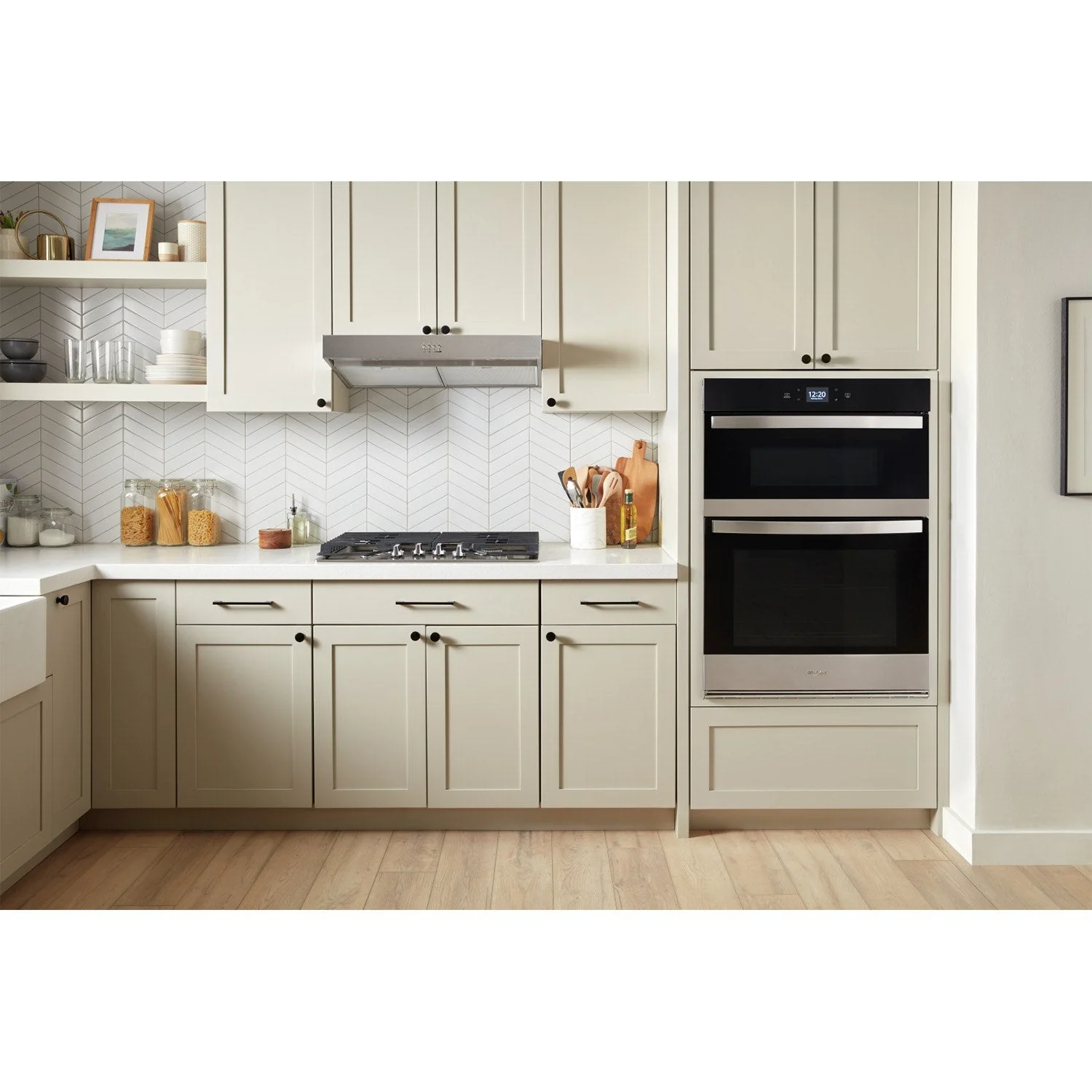 Whirlpool Fingerprint Resistant Stainless Steel Combo Wall Oven (5.70 Cu Ft) - WOEC5027LZ - Image 9