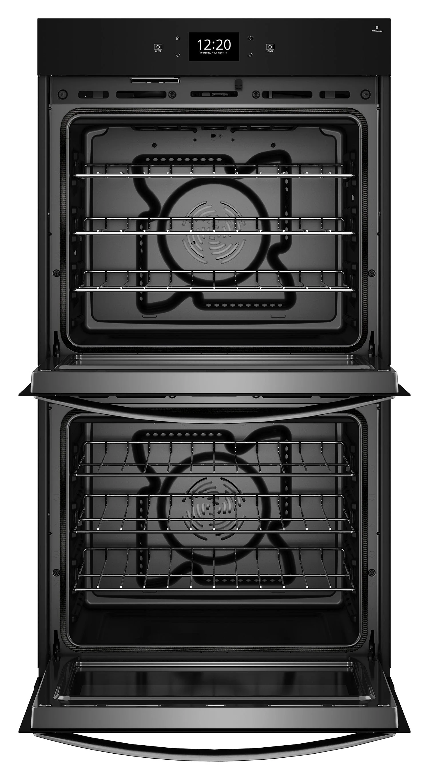 Whirlpool Fingerprint Resistant Stainless Steel Double Wall Oven (10.00 Cu Ft) - WOED7030PZ - Image 3